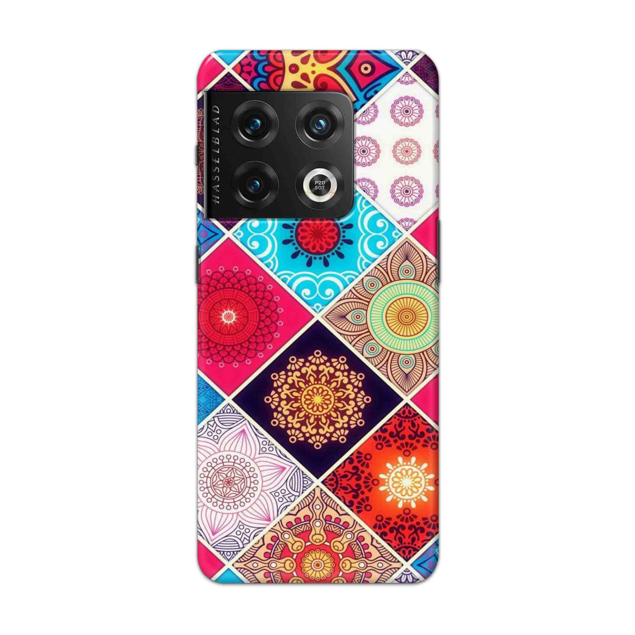 Buy Rainbow Mandala Hard Back Mobile Phone Case Cover For Oneplus 10 Pro Online