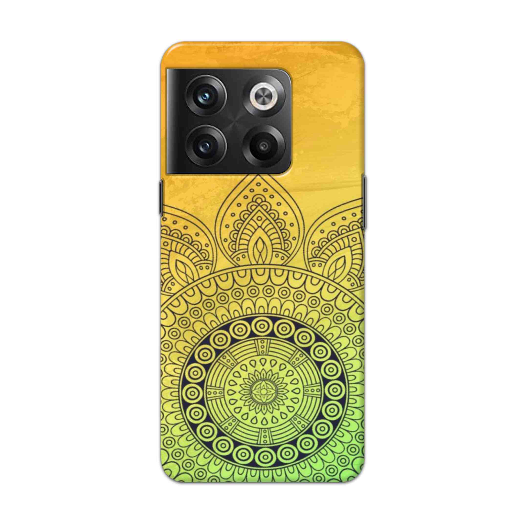 Buy Yellow Rangoli Hard Back Mobile Phone Case Cover For Oneplus 10T Online