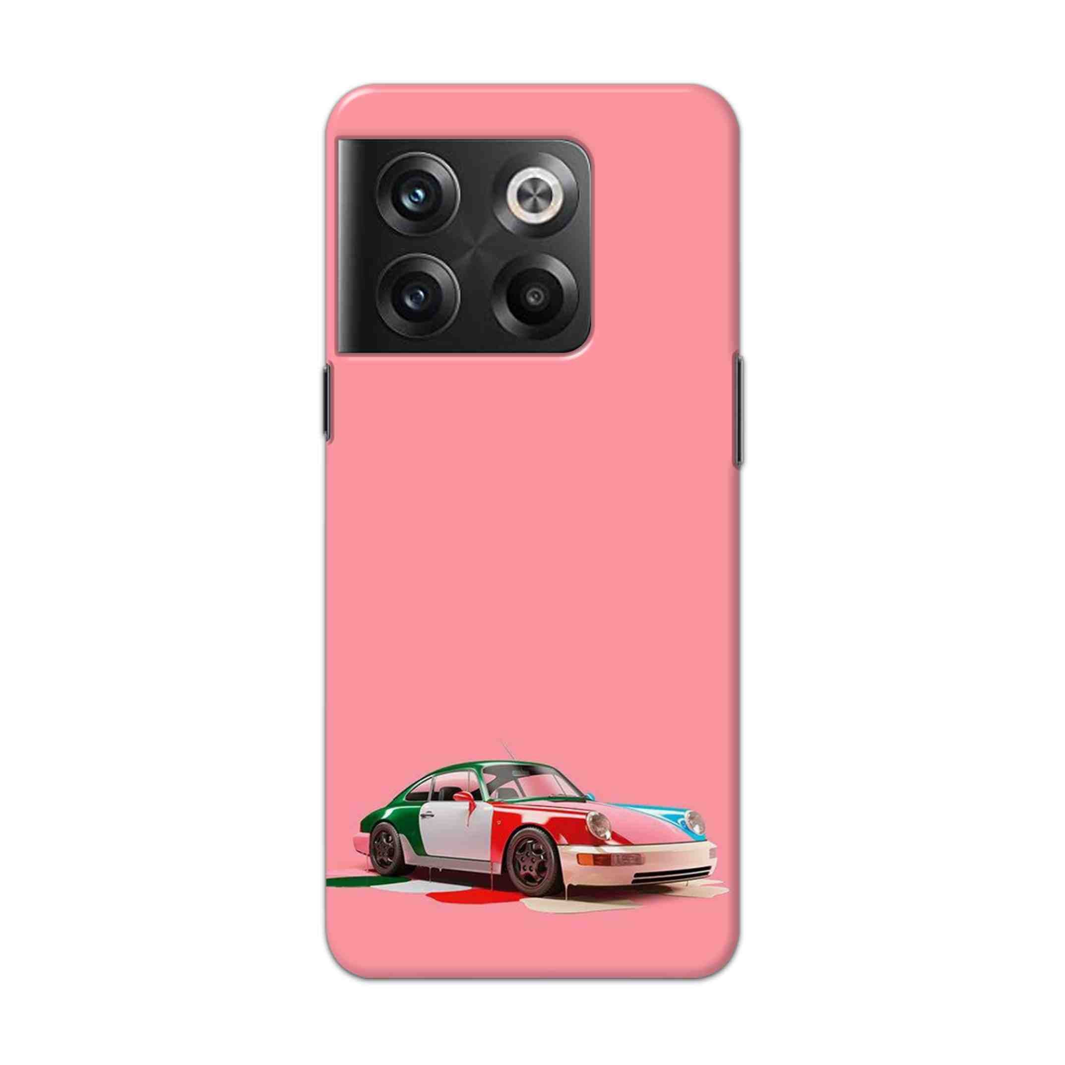 Buy Pink Porche Hard Back Mobile Phone Case Cover For Oneplus 10T Online