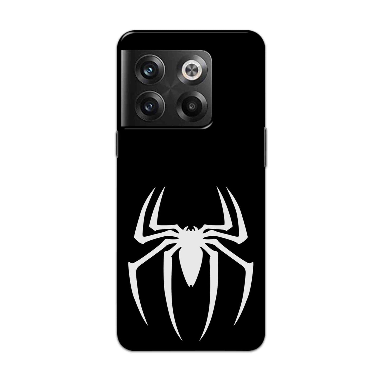 Buy Black Spiderman Logo Hard Back Mobile Phone Case Cover For Oneplus 10T Online