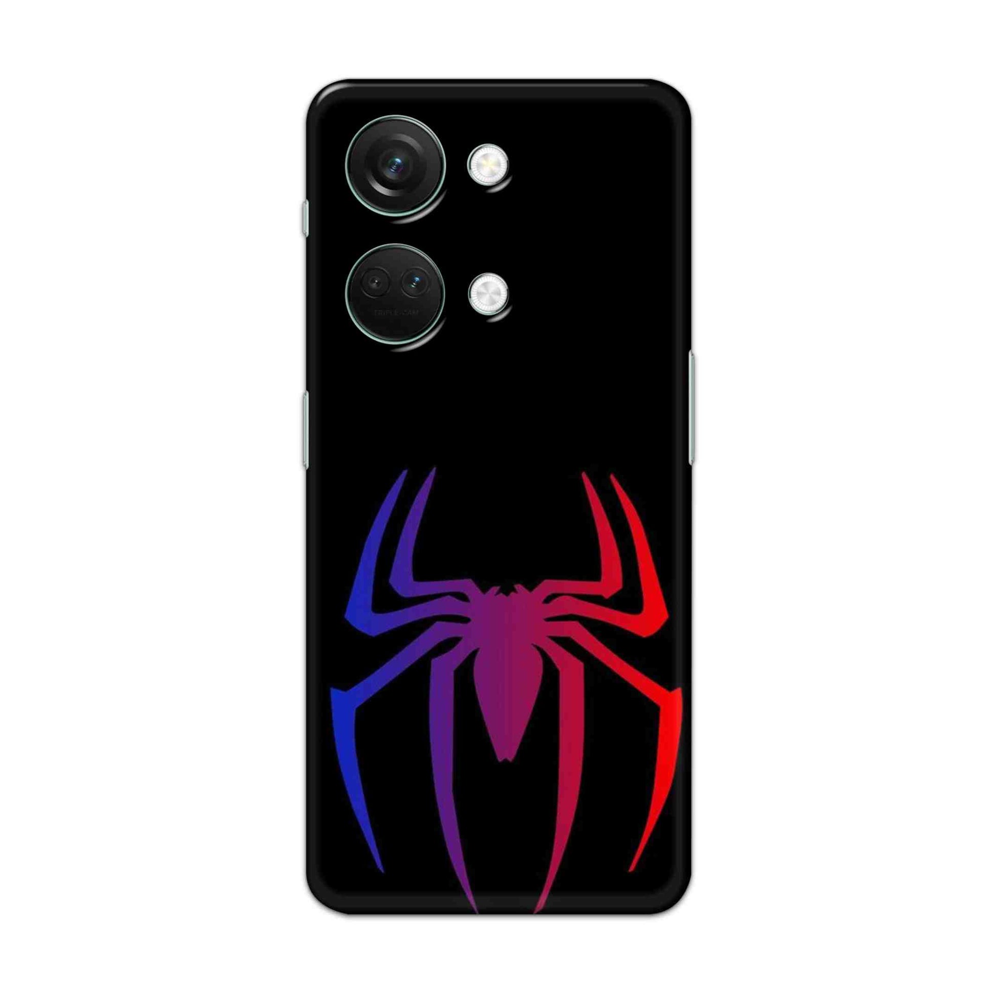 Buy Neon Spiderman Logo Hard Back Mobile Phone Case Cover For Oneplus Nord 3 Online