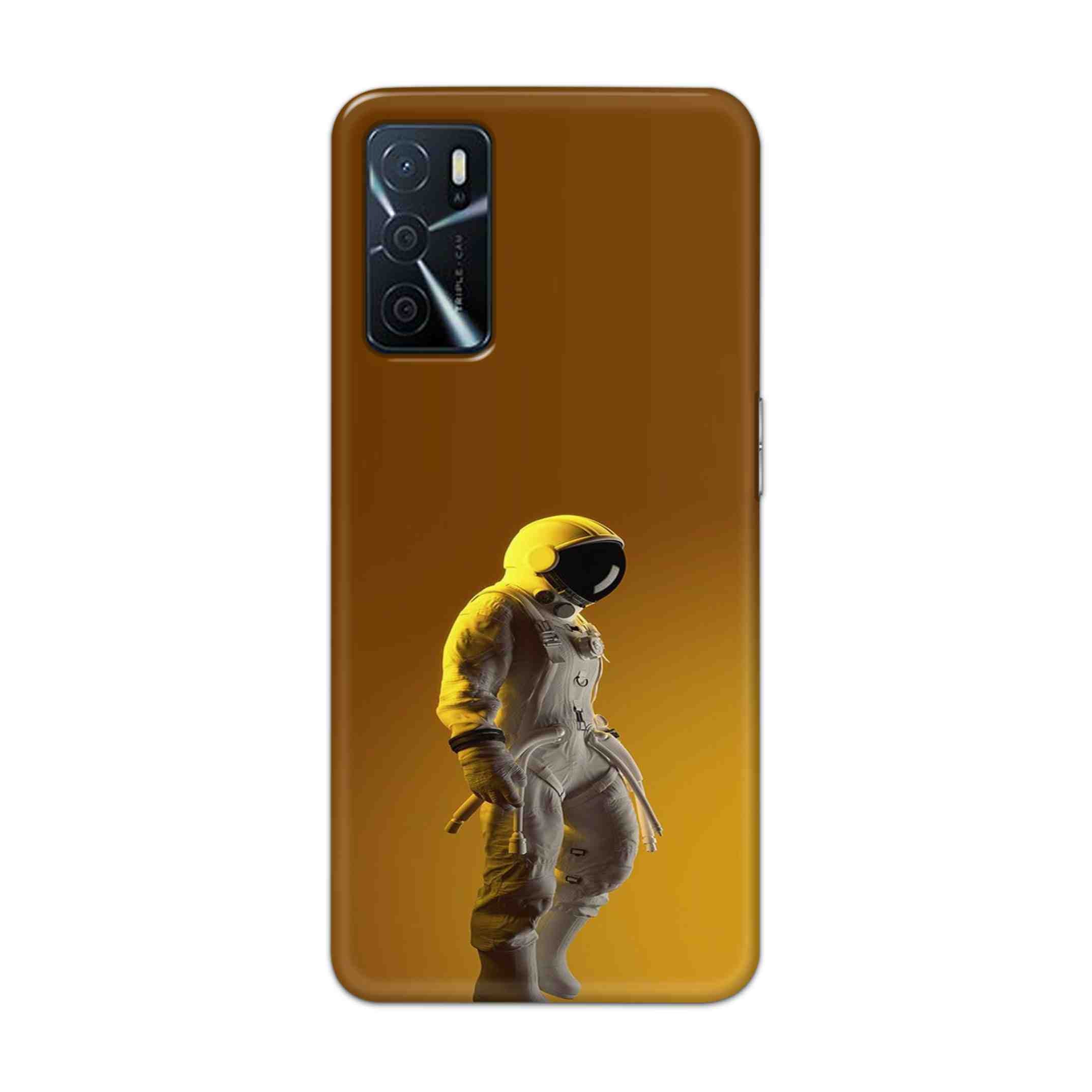 Buy Yellow Astronaut Hard Back Mobile Phone Case Cover For Oppo A16 Online