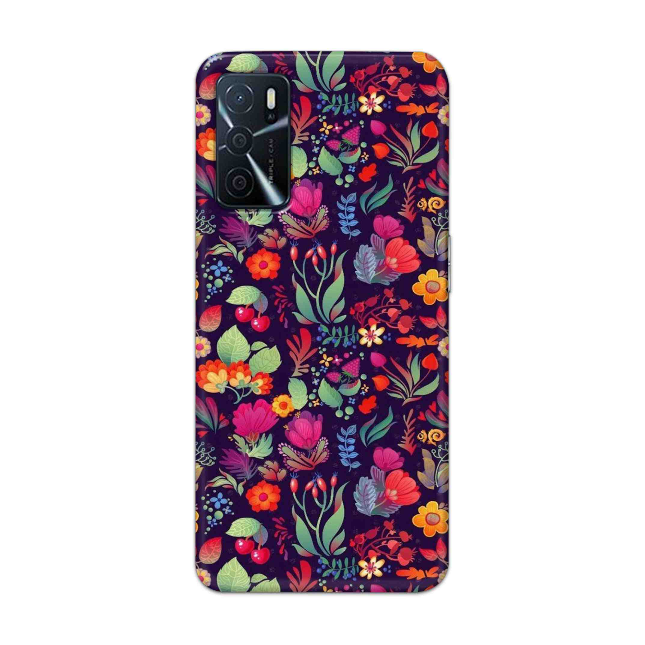 Buy Fruits Flower Hard Back Mobile Phone Case Cover For Oppo A16 Online