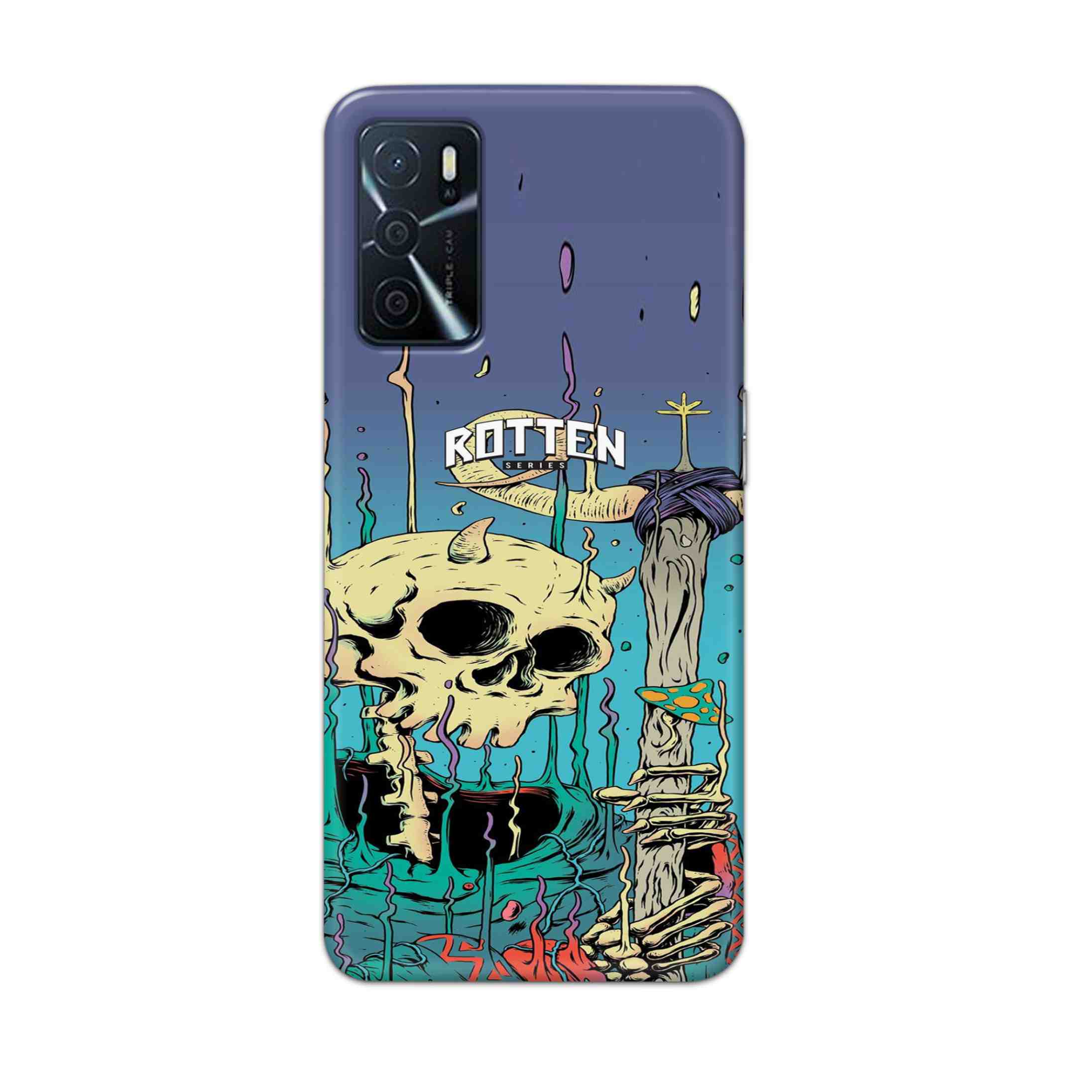 Buy Skull Hard Back Mobile Phone Case Cover For Oppo A16 Online