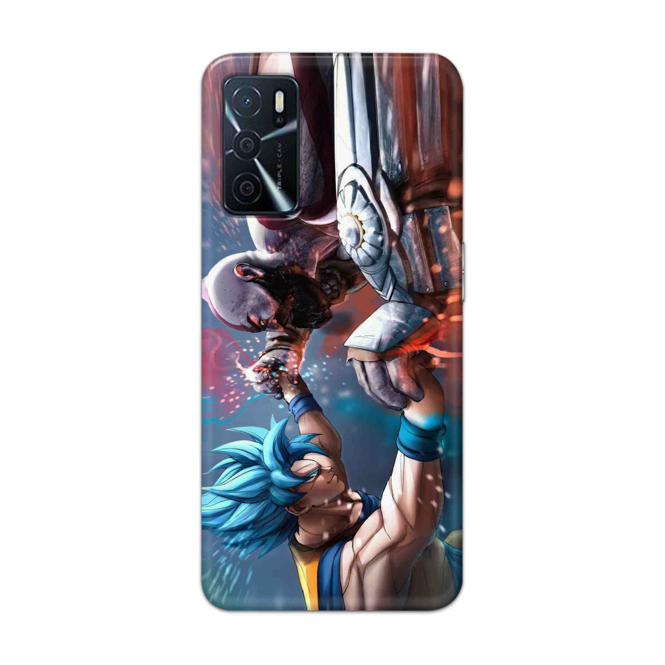 Buy Goku Vs Kratos Hard Back Mobile Phone Case Cover For Oppo A16 Online