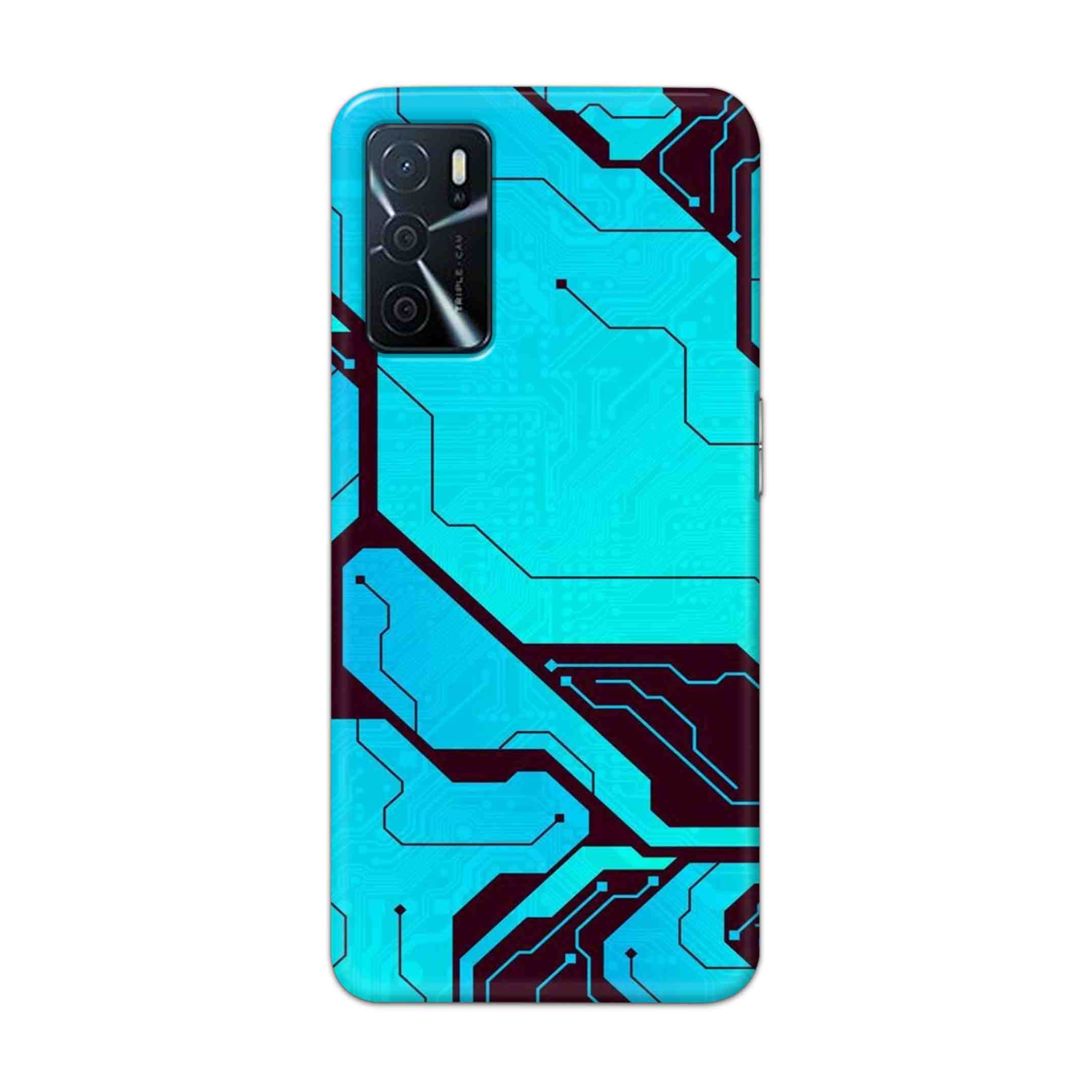 Buy Futuristic Line Hard Back Mobile Phone Case Cover For Oppo A16 Online