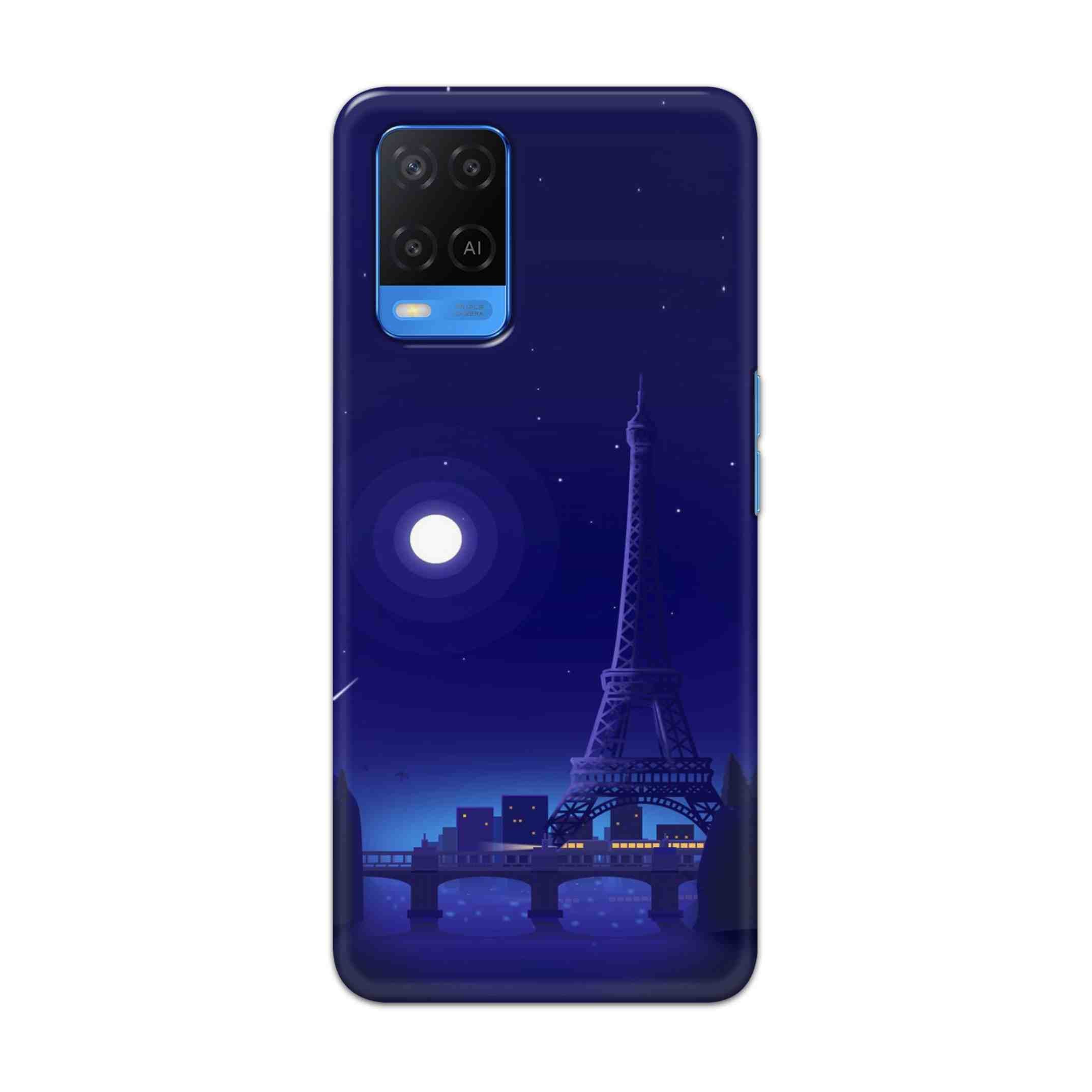 Buy Night Eiffel Tower Hard Back Mobile Phone Case Cover For Oppo A54 (4G) Online