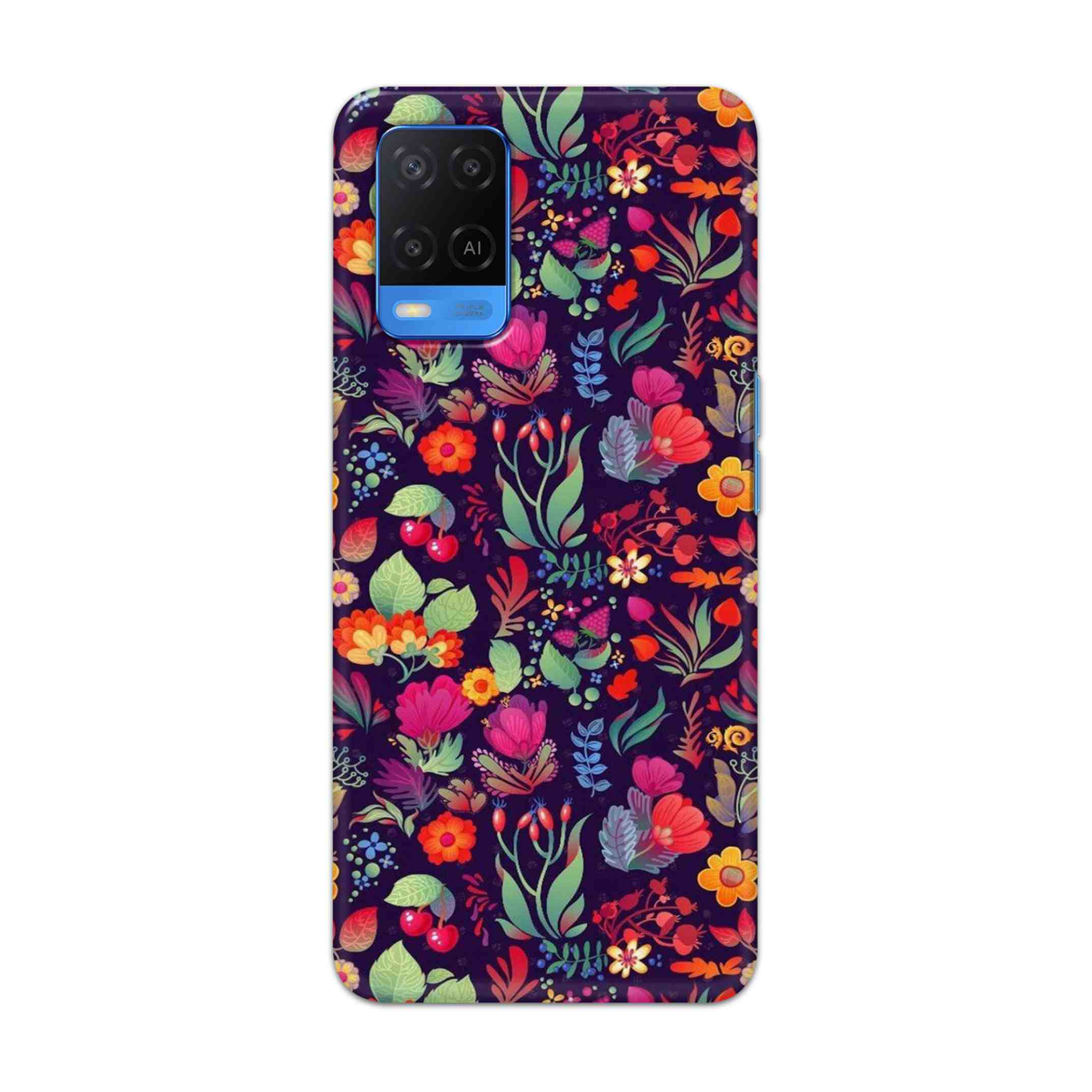 Buy Fruits Flower Hard Back Mobile Phone Case Cover For Oppo A54 (4G) Online