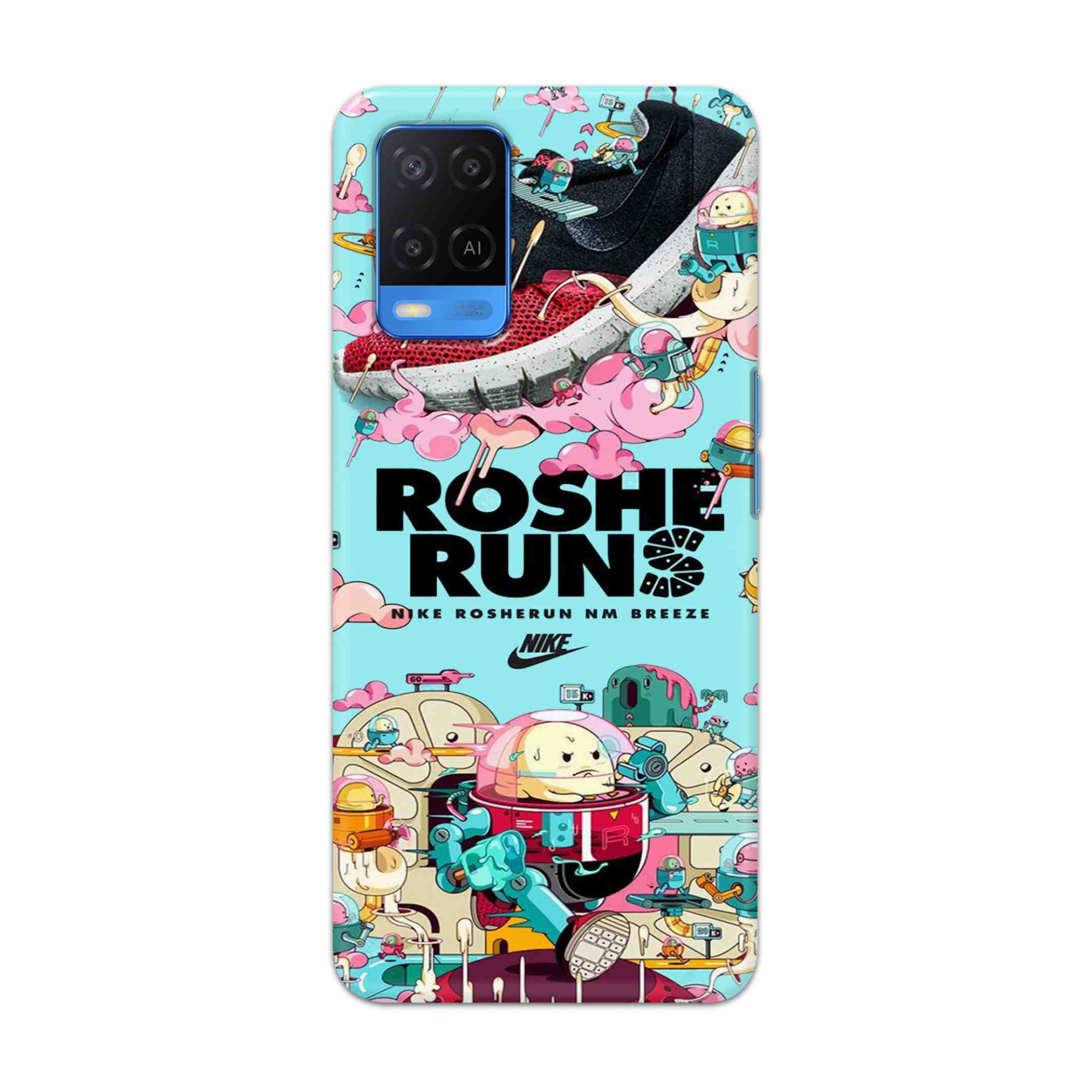 Buy Roshe Runs Hard Back Mobile Phone Case Cover For Oppo A54 (4G) Online