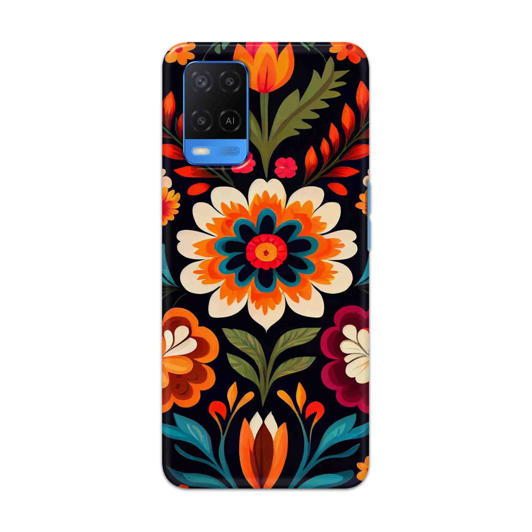 Buy Flower Hard Back Mobile Phone Case Cover For Oppo A54 (4G) Online