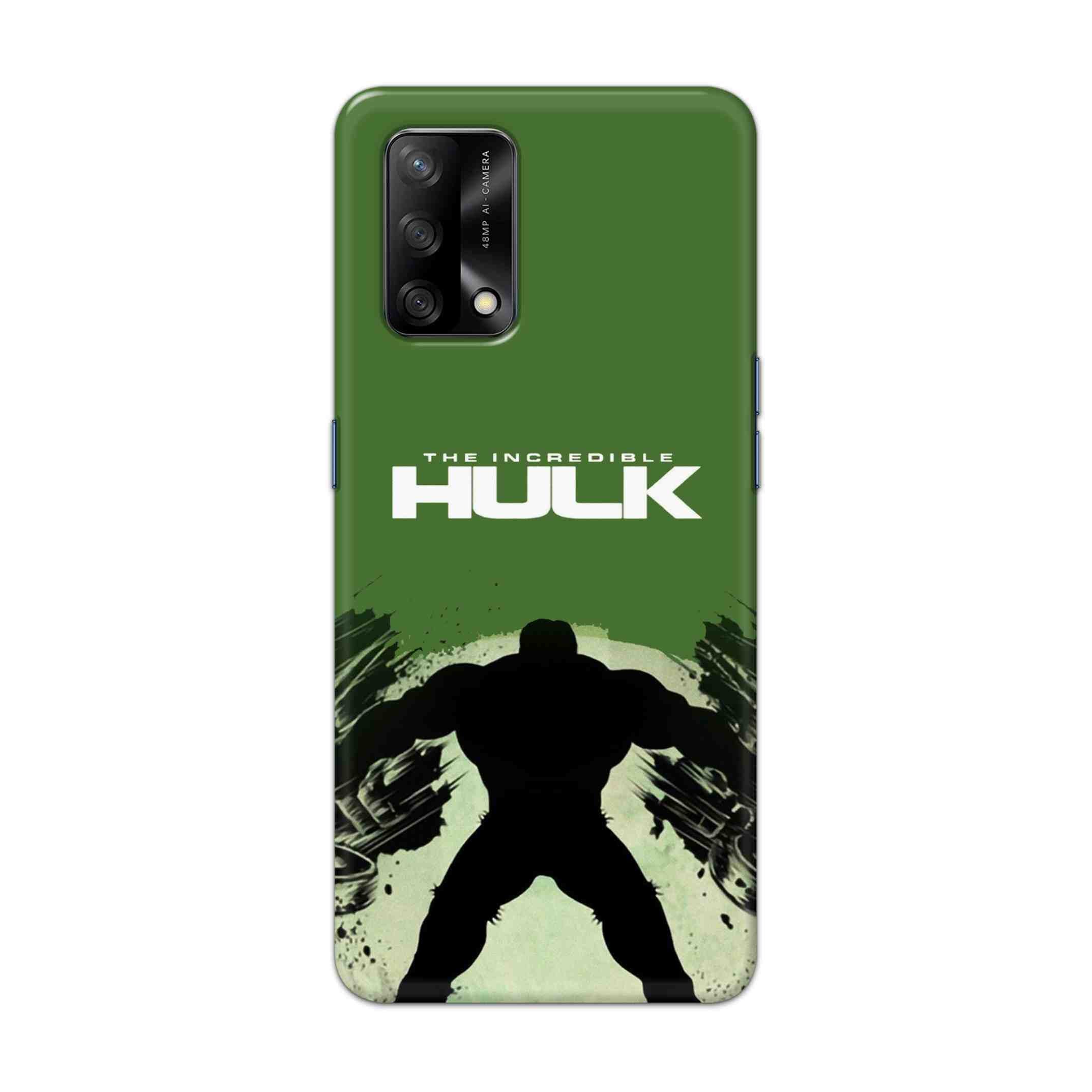 Buy Hulk Hard Back Mobile Phone Case Cover For Oppo F19 Online