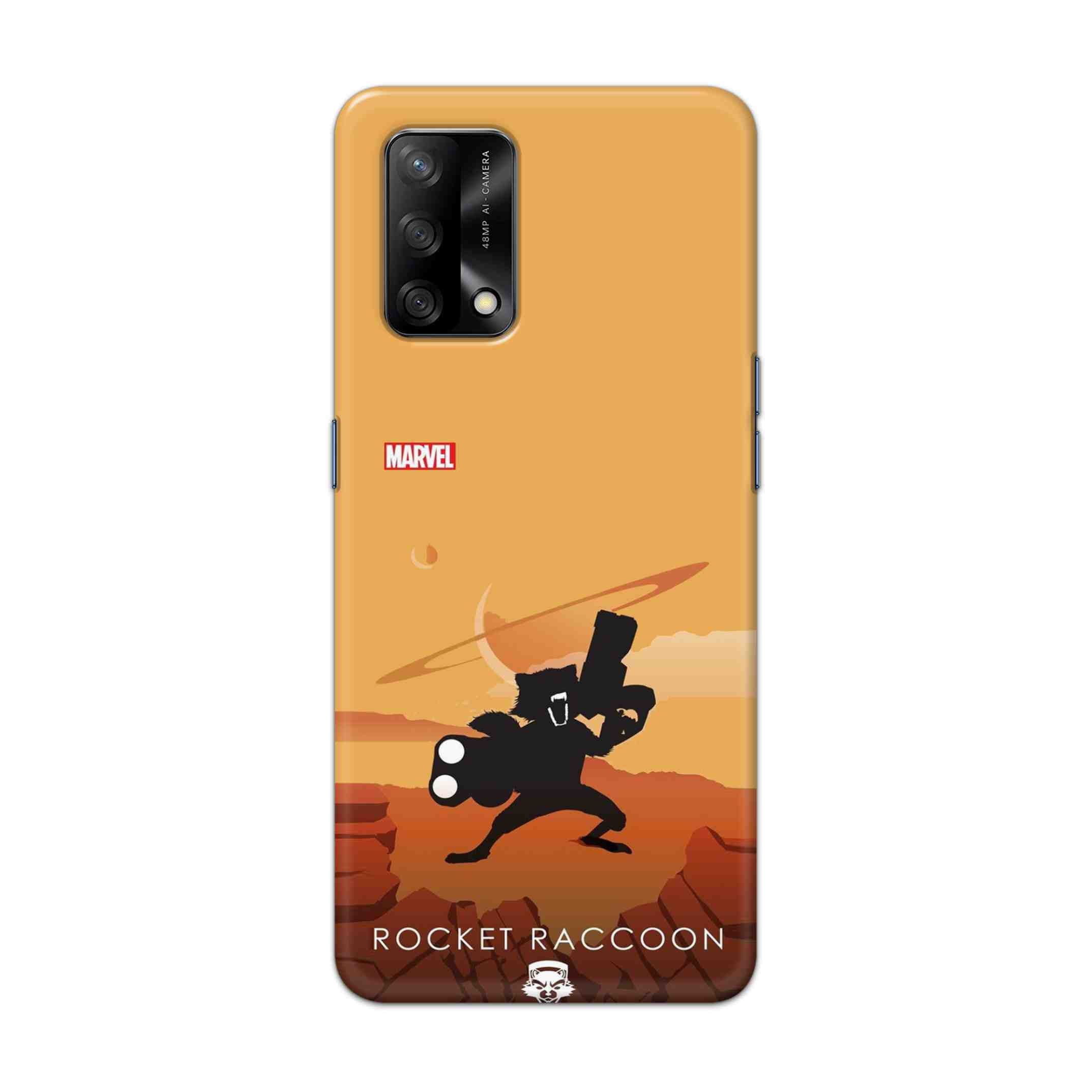 Buy Rocket Raccoon Hard Back Mobile Phone Case Cover For Oppo F19 Online