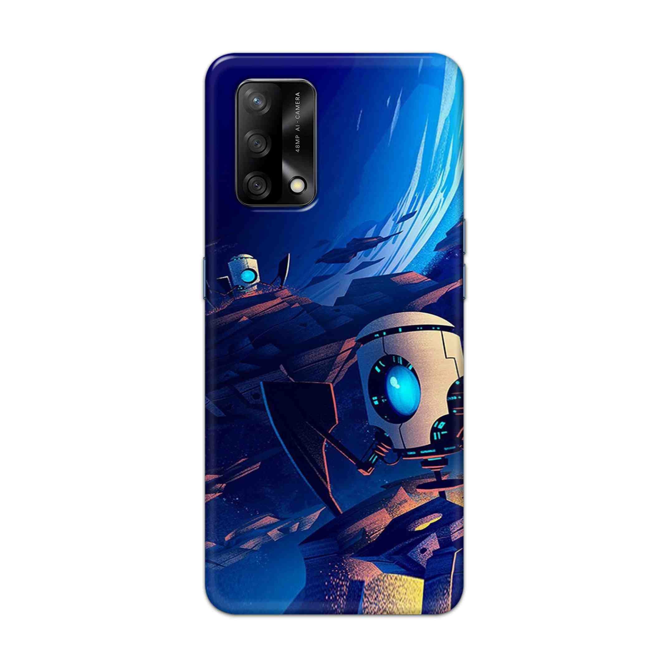 Buy Spaceship Robot Hard Back Mobile Phone Case Cover For Oppo F19 Online
