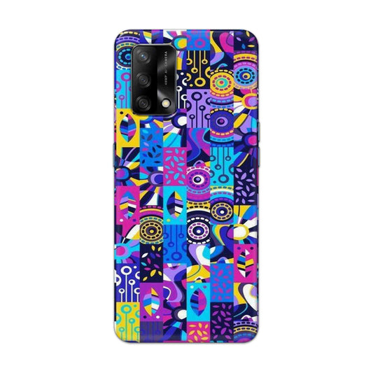 Buy Rainbow Art Hard Back Mobile Phone Case Cover For Oppo F19 Online