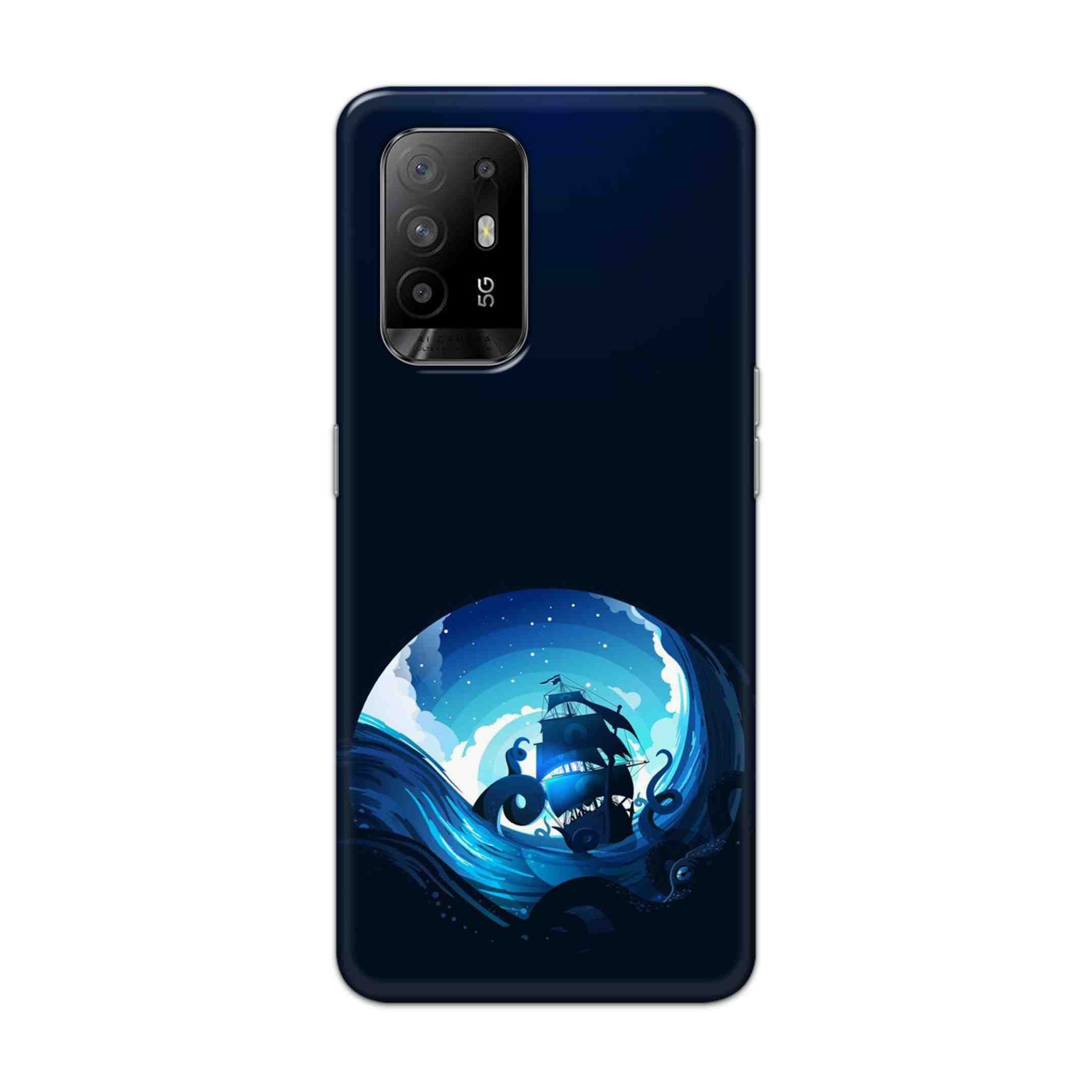 Buy Blue Sea Ship Hard Back Mobile Phone Case Cover For Oppo F19 Pro Plus Online