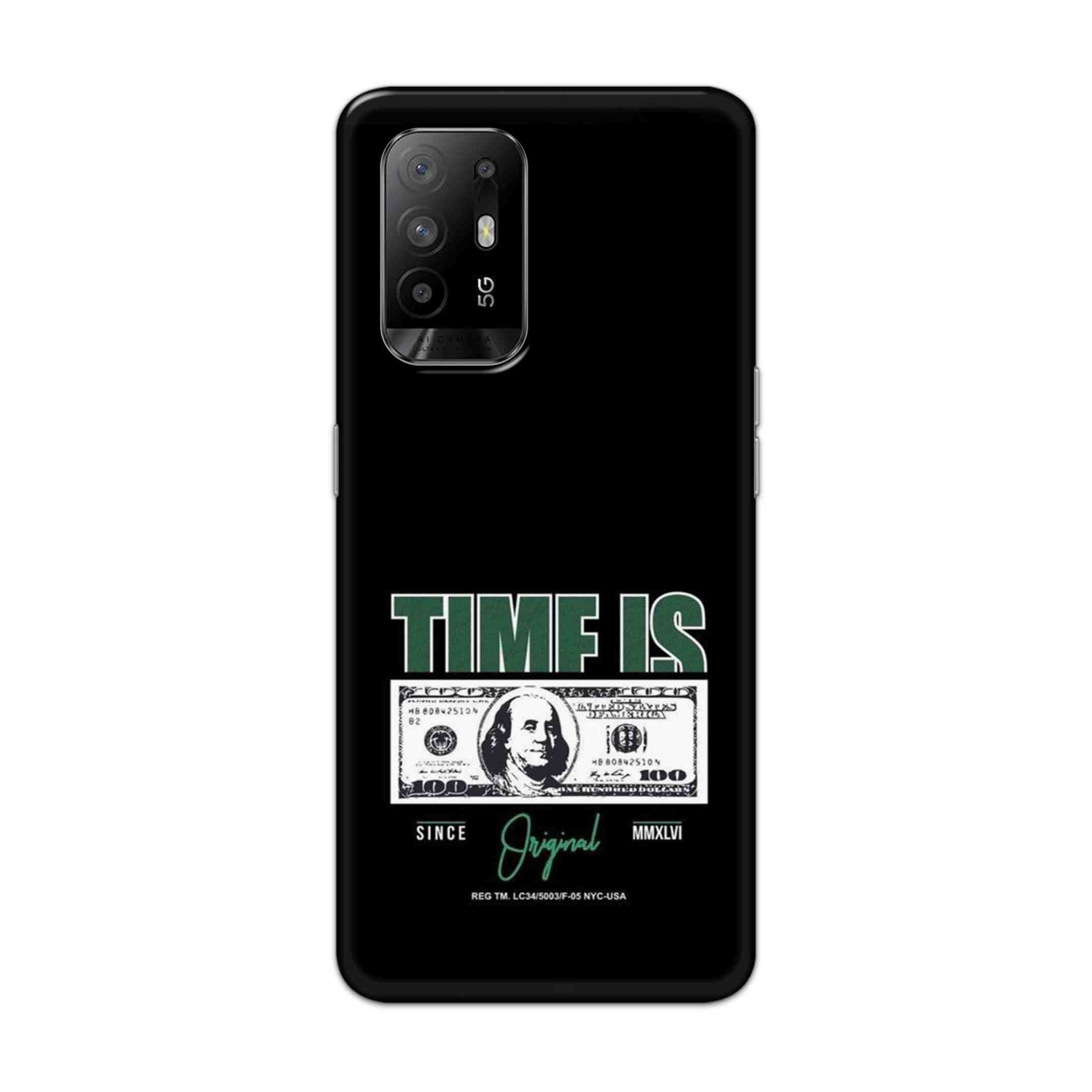 Buy Time Is Money Hard Back Mobile Phone Case Cover For Oppo F19 Pro Plus Online