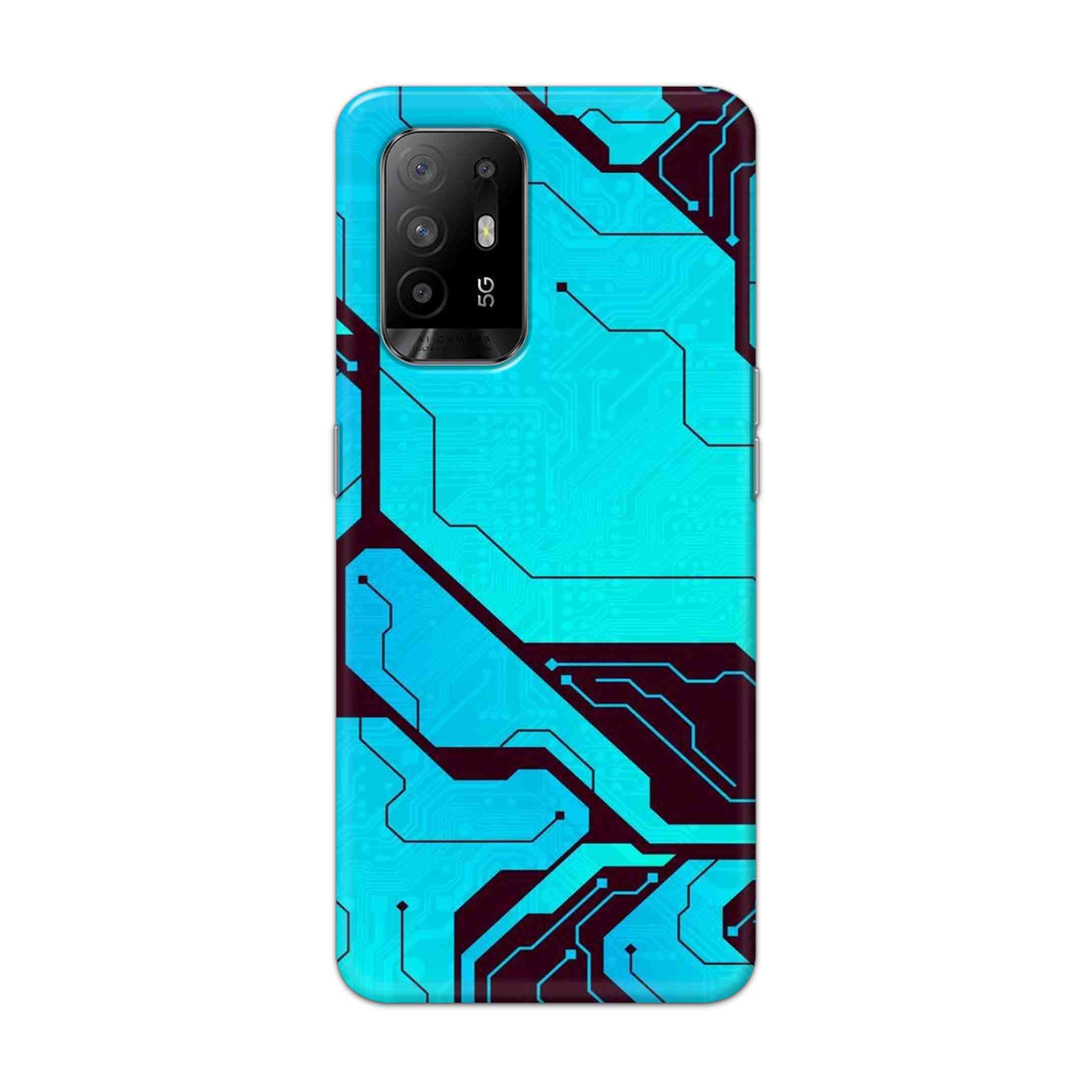 Buy Futuristic Line Hard Back Mobile Phone Case Cover For Oppo F19 Pro Plus Online