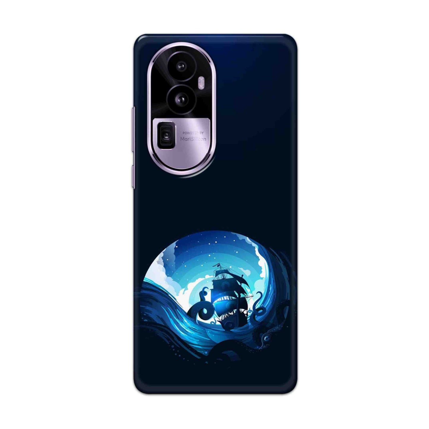 Buy Blue Sea Ship Hard Back Mobile Phone Case Cover For Oppo Reno 10 Pro Plus Online