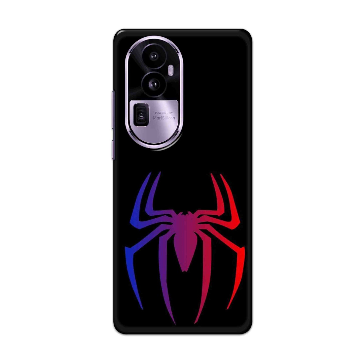 Buy Neon Spiderman Logo Hard Back Mobile Phone Case Cover For Oppo Reno 10 Pro Plus Online