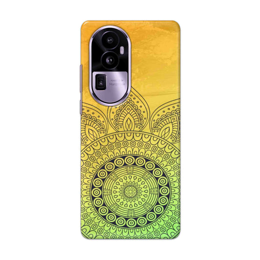 Buy Yellow Rangoli Hard Back Mobile Phone Case Cover For Oppo Reno 10 Pro Plus Online