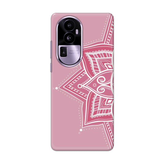 Buy Pink Rangoli Hard Back Mobile Phone Case Cover For Oppo Reno 10 Pro Plus Online