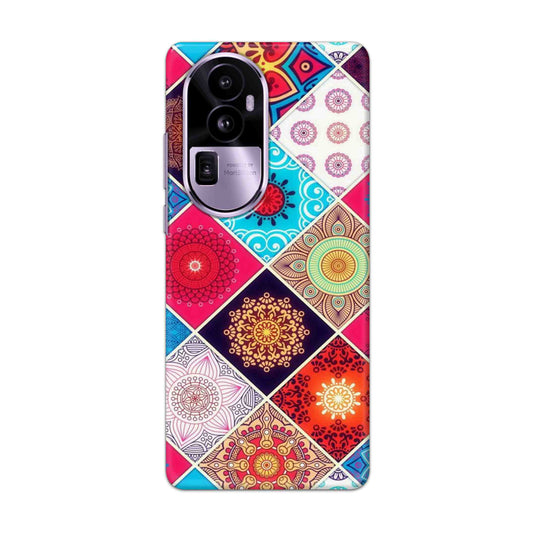 Buy Rainbow Mandala Hard Back Mobile Phone Case Cover For Oppo Reno 10 Pro Plus Online