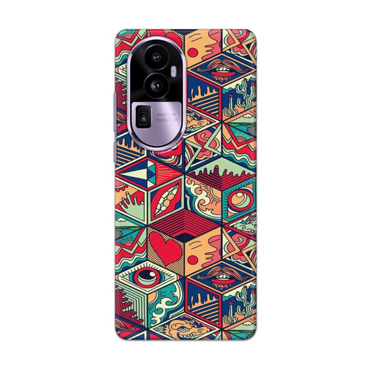 Buy Face Mandala Hard Back Mobile Phone Case Cover For Oppo Reno 10 Pro Plus Online