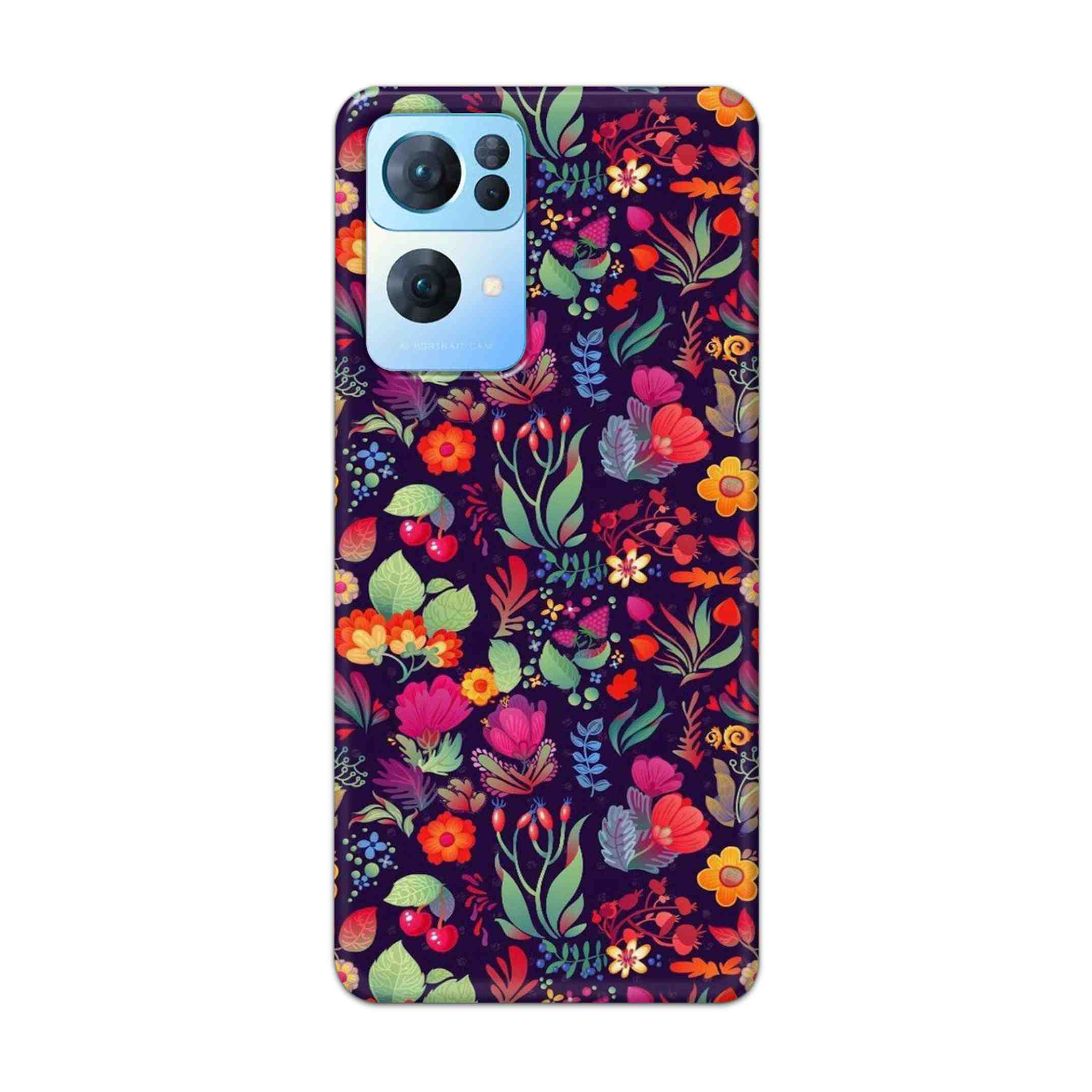 Buy Fruits Flower Hard Back Mobile Phone Case Cover For Oppo Reno 7 Pro Online