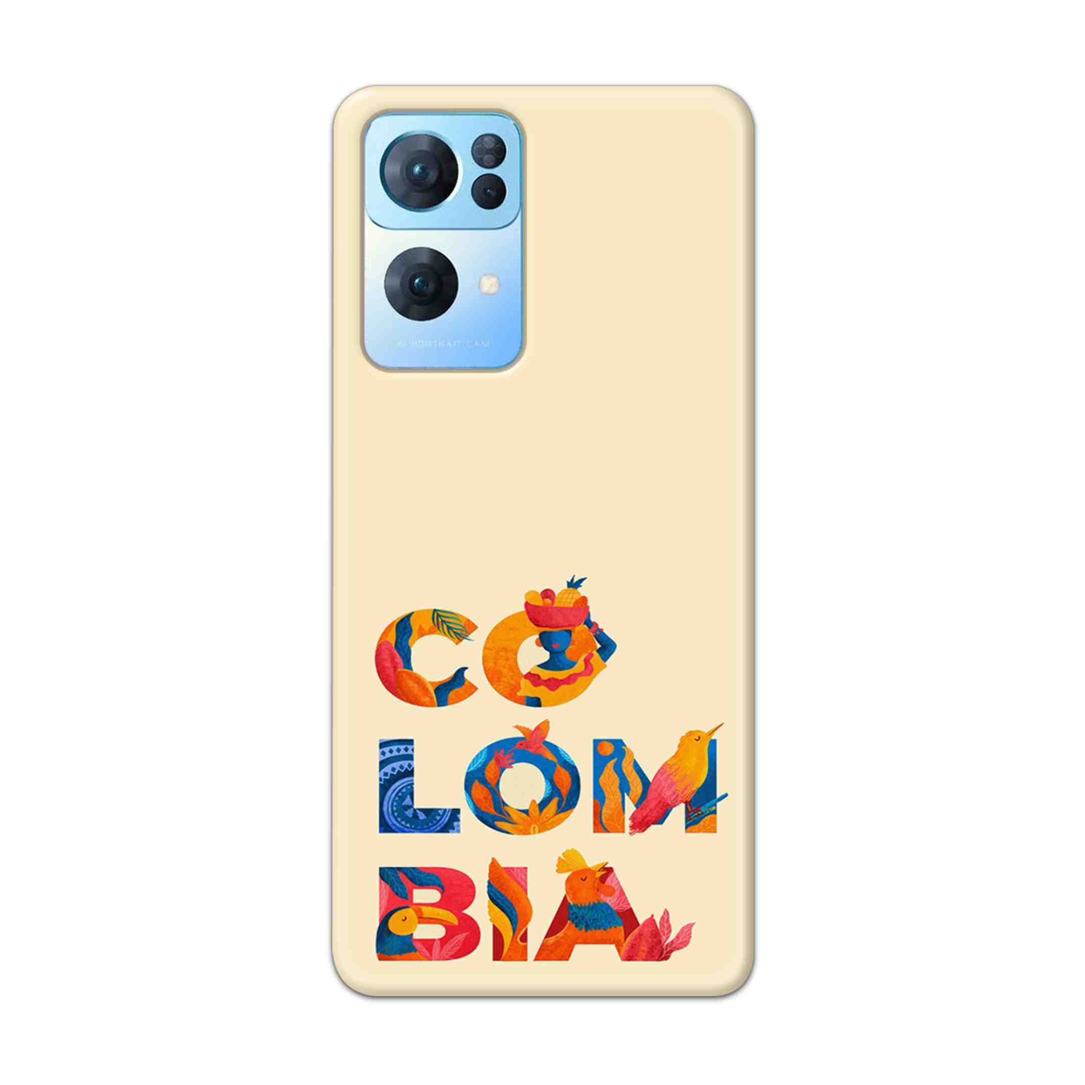 Buy Colombia Hard Back Mobile Phone Case Cover For Oppo Reno 7 Pro Online