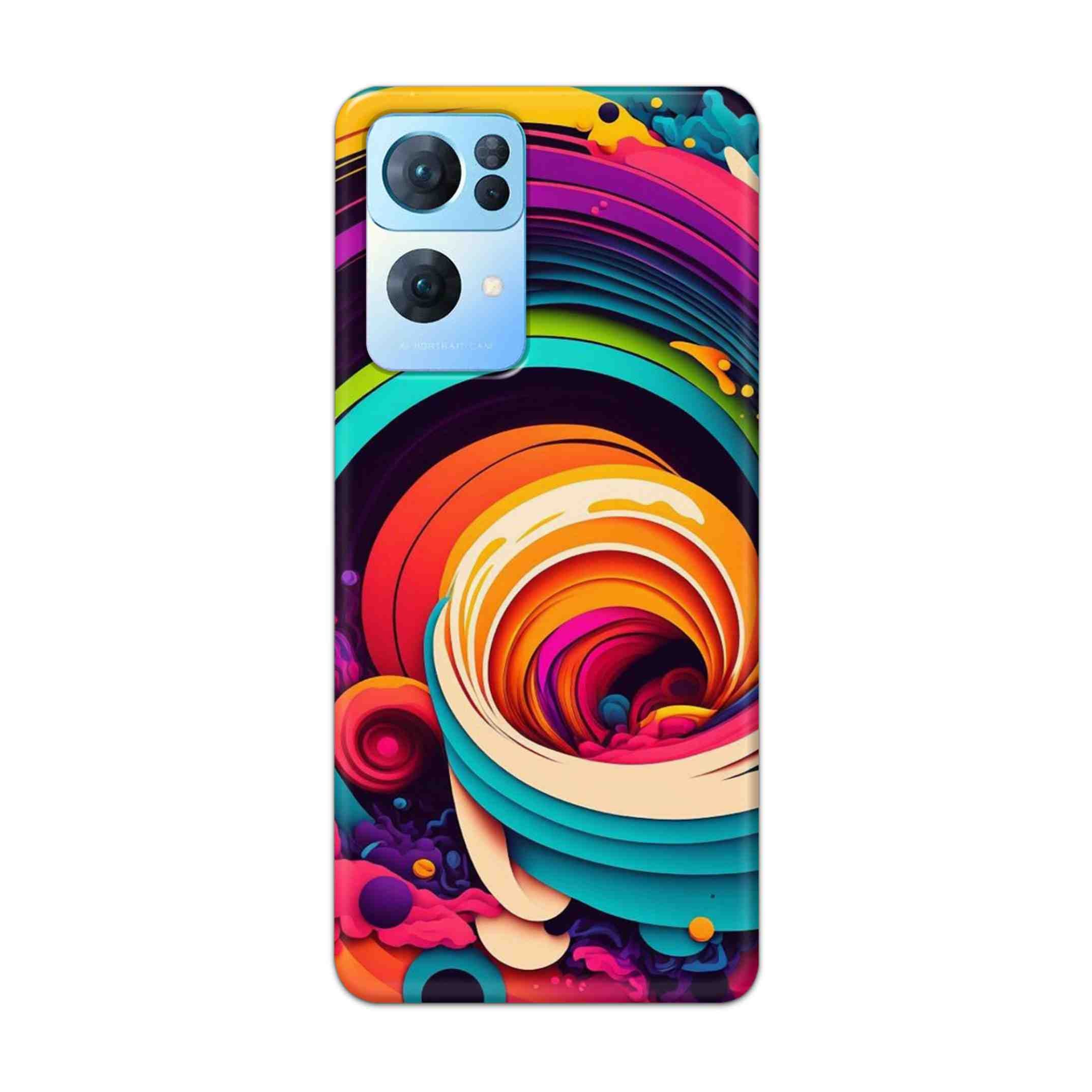 Buy Colour Circle Hard Back Mobile Phone Case Cover For Oppo Reno 7 Pro Online