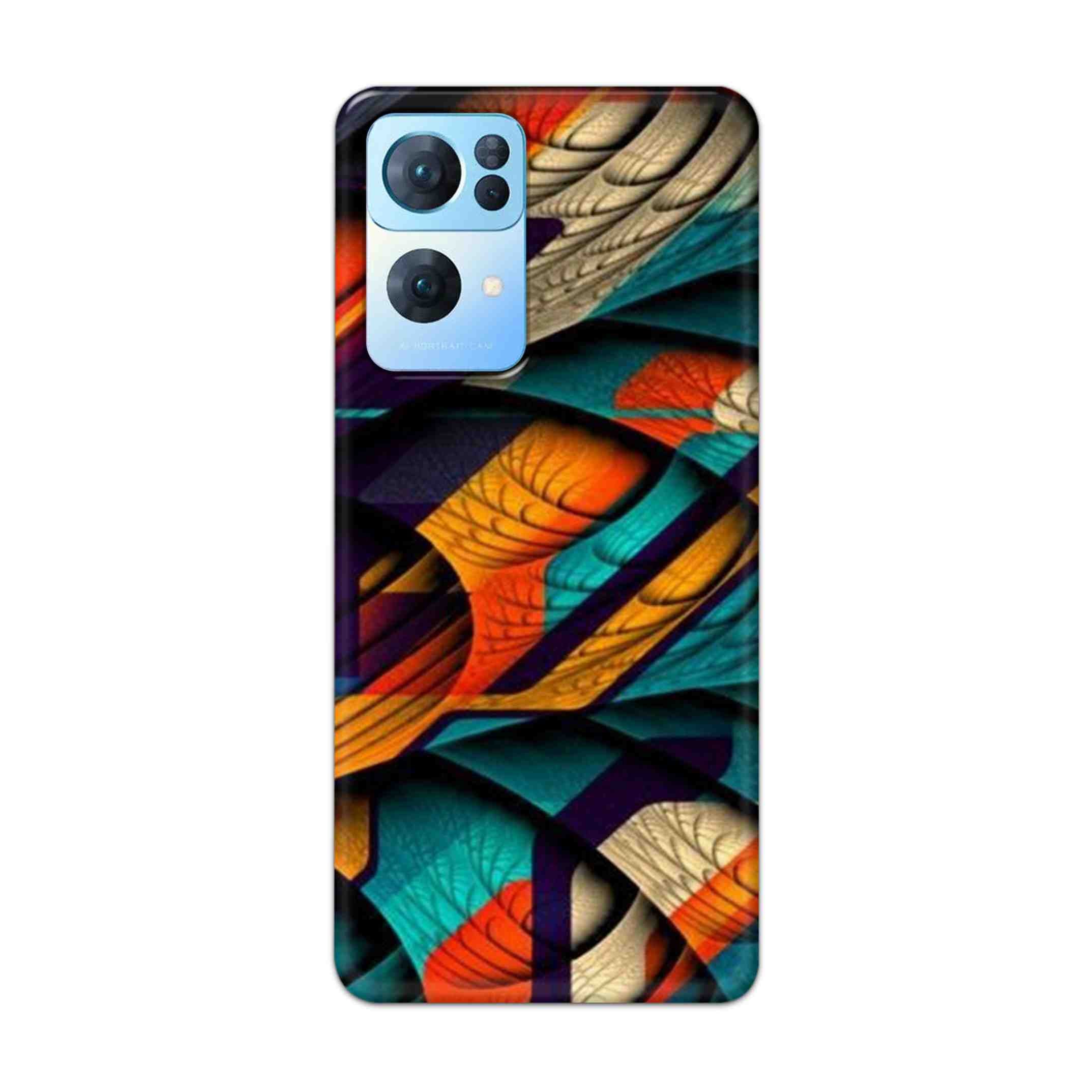 Buy Colour Abstract Hard Back Mobile Phone Case Cover For Oppo Reno 7 Pro Online