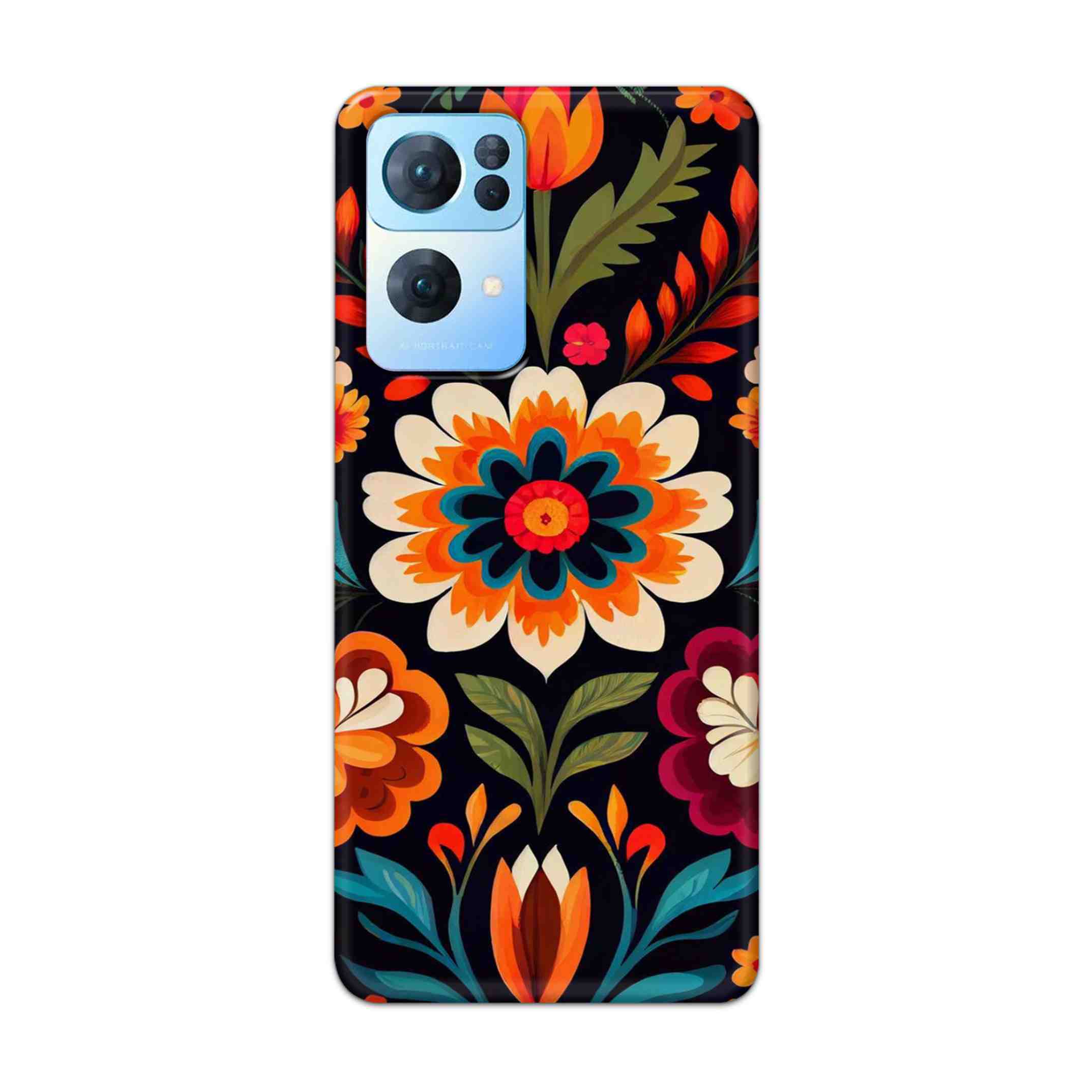 Buy Flower Hard Back Mobile Phone Case Cover For Oppo Reno 7 Pro Online