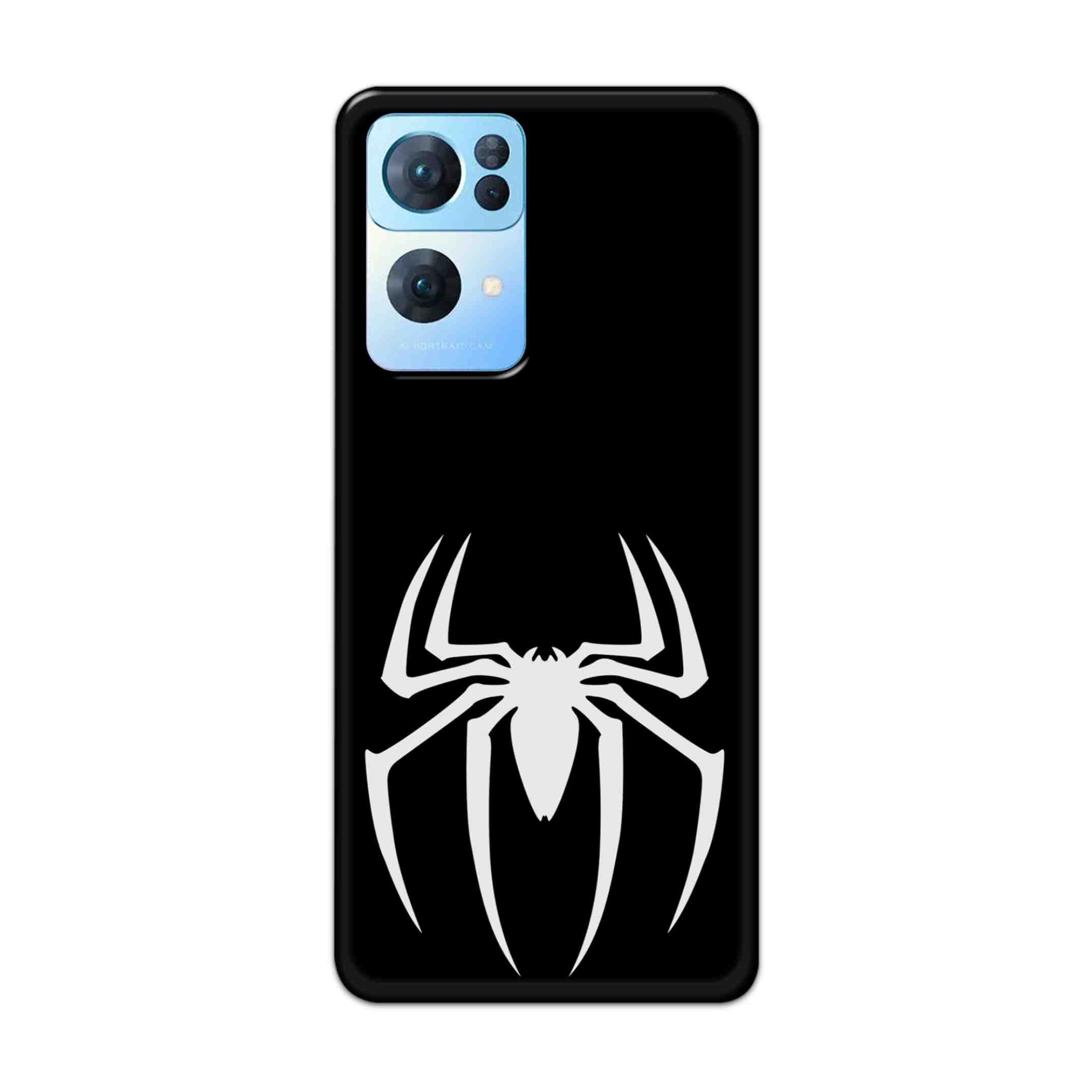 Buy Black Spiderman Logo Hard Back Mobile Phone Case Cover For Oppo Reno 7 Pro Online