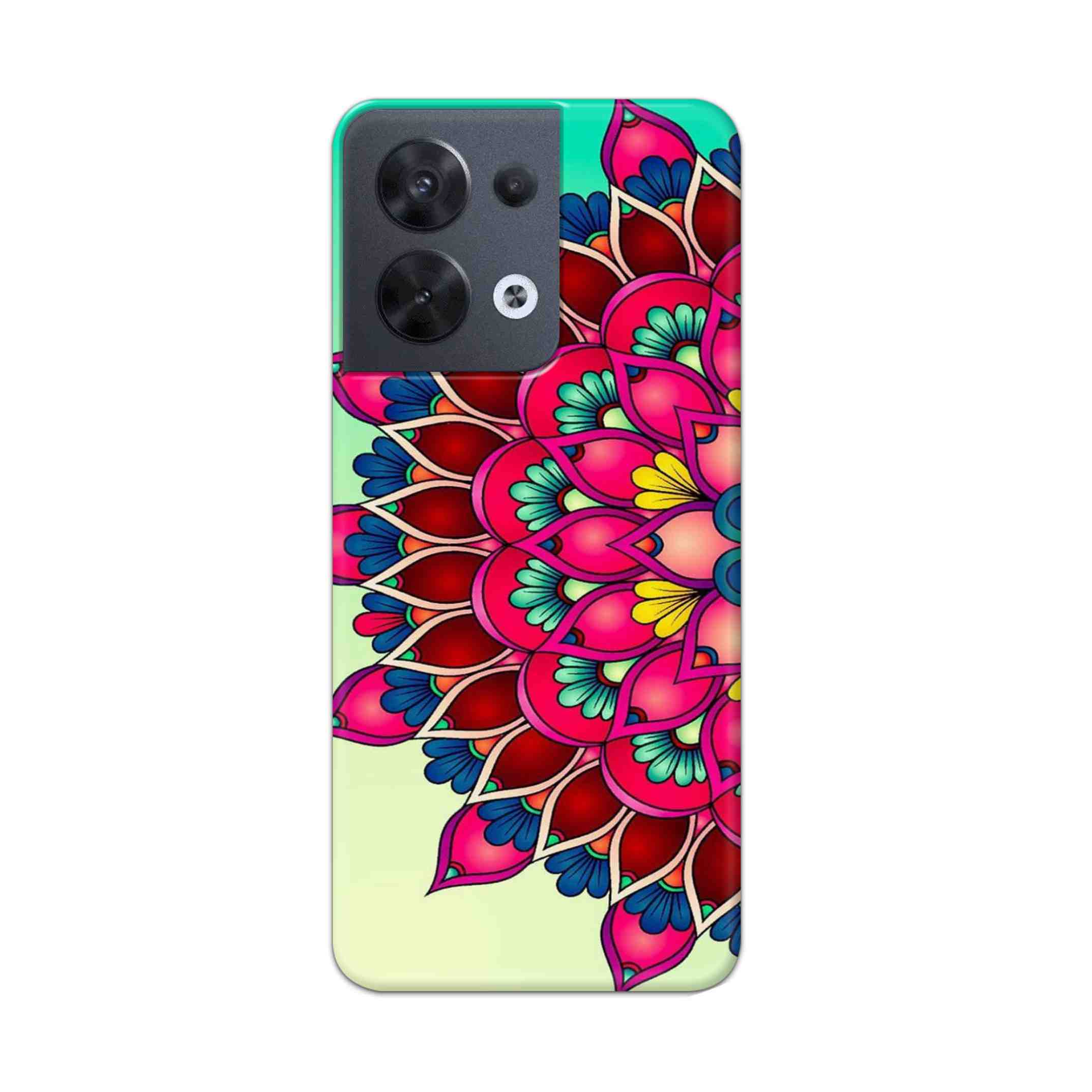 Buy Flower Mandala Hard Back Mobile Phone Case/Cover For Oppo Reno 8 5G Online