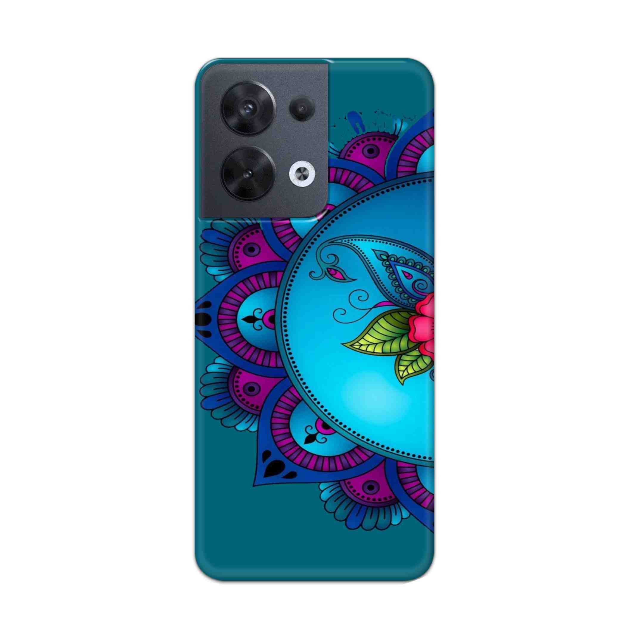 Buy Heart Mandala Hard Back Mobile Phone Case/Cover For Oppo Reno 8 5G Online