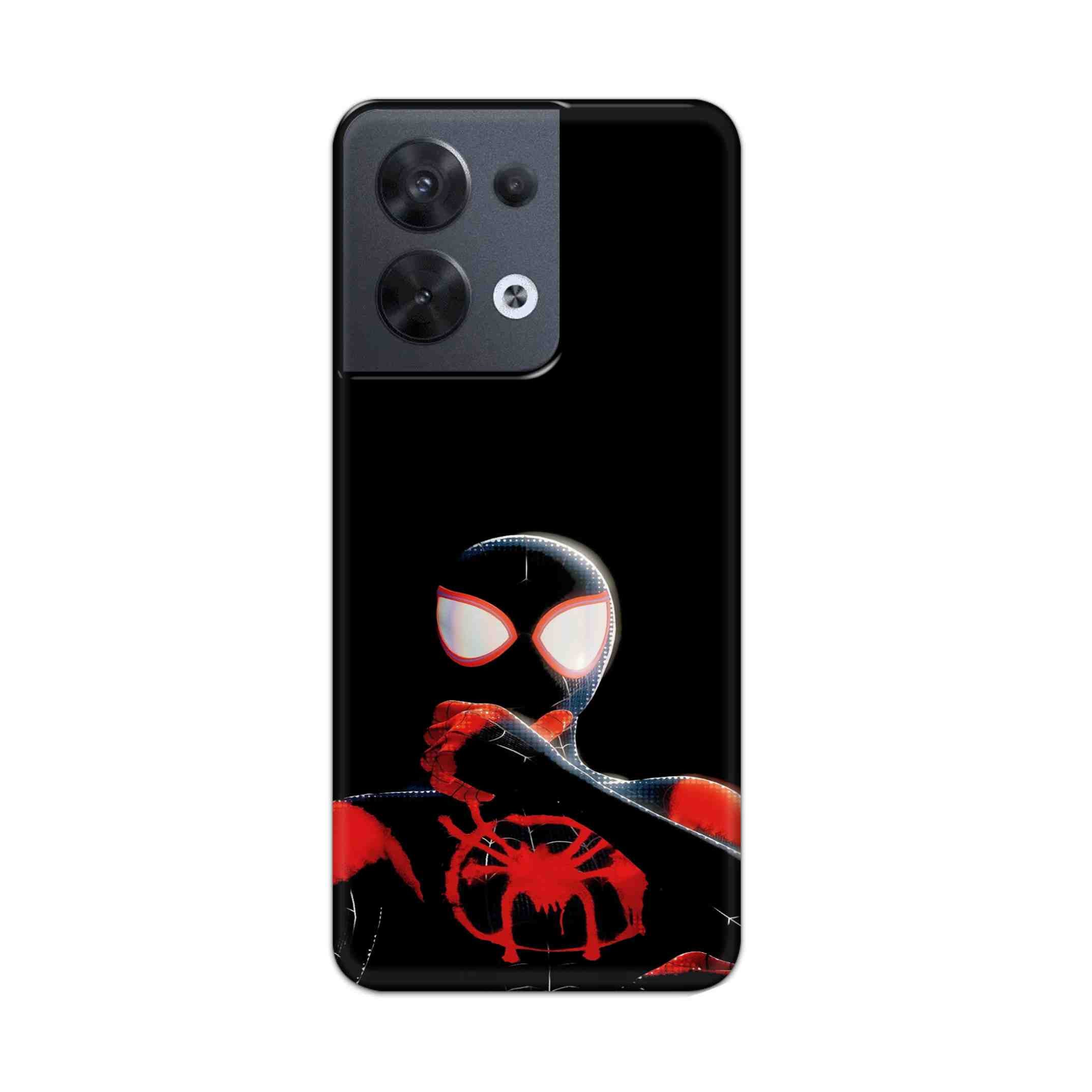 Buy Black Spiderman Hard Back Mobile Phone Case/Cover For Oppo Reno 8 5G Online