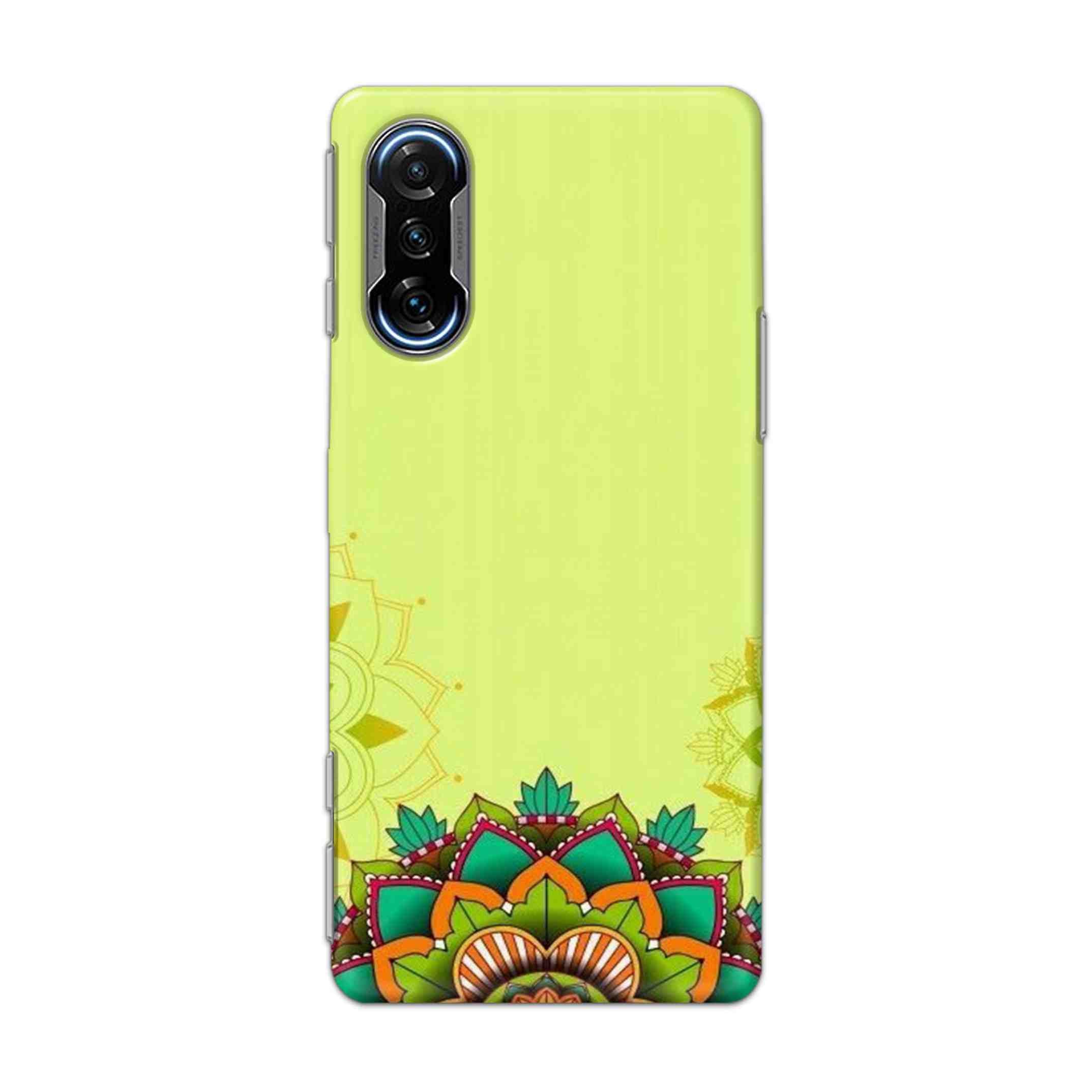 Buy Flower Mandala Hard Back Mobile Phone Case Cover For Poco F3 GT 5G Online