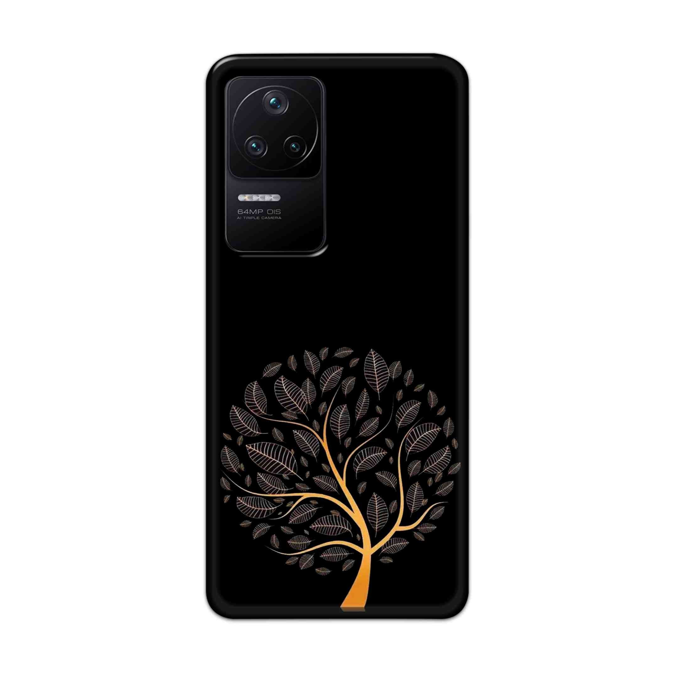 Buy Golden Tree Hard Back Mobile Phone Case Cover For Poco F4 5G Online