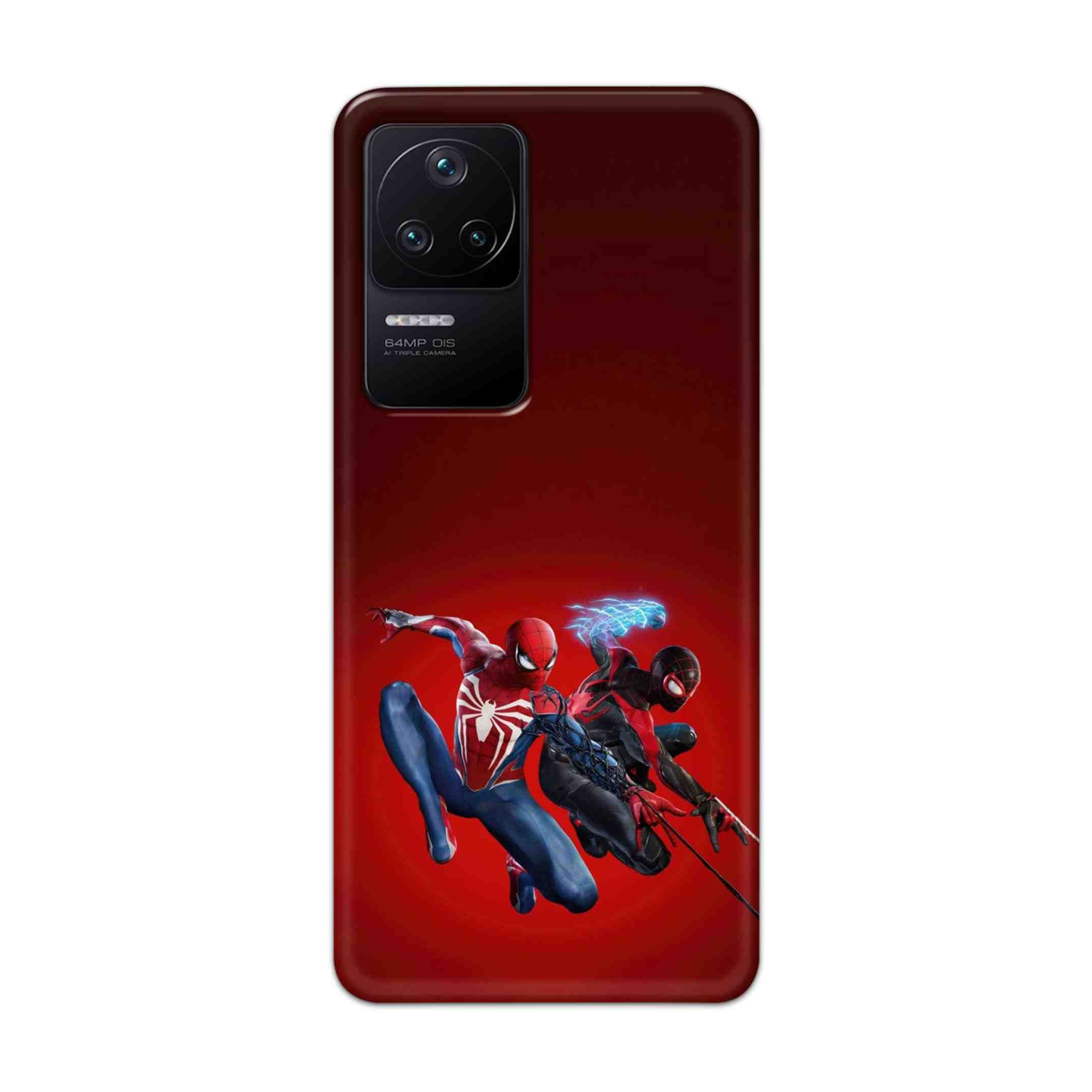 Buy Spiderman And Miles Morales Hard Back Mobile Phone Case Cover For Poco F4 5G Online