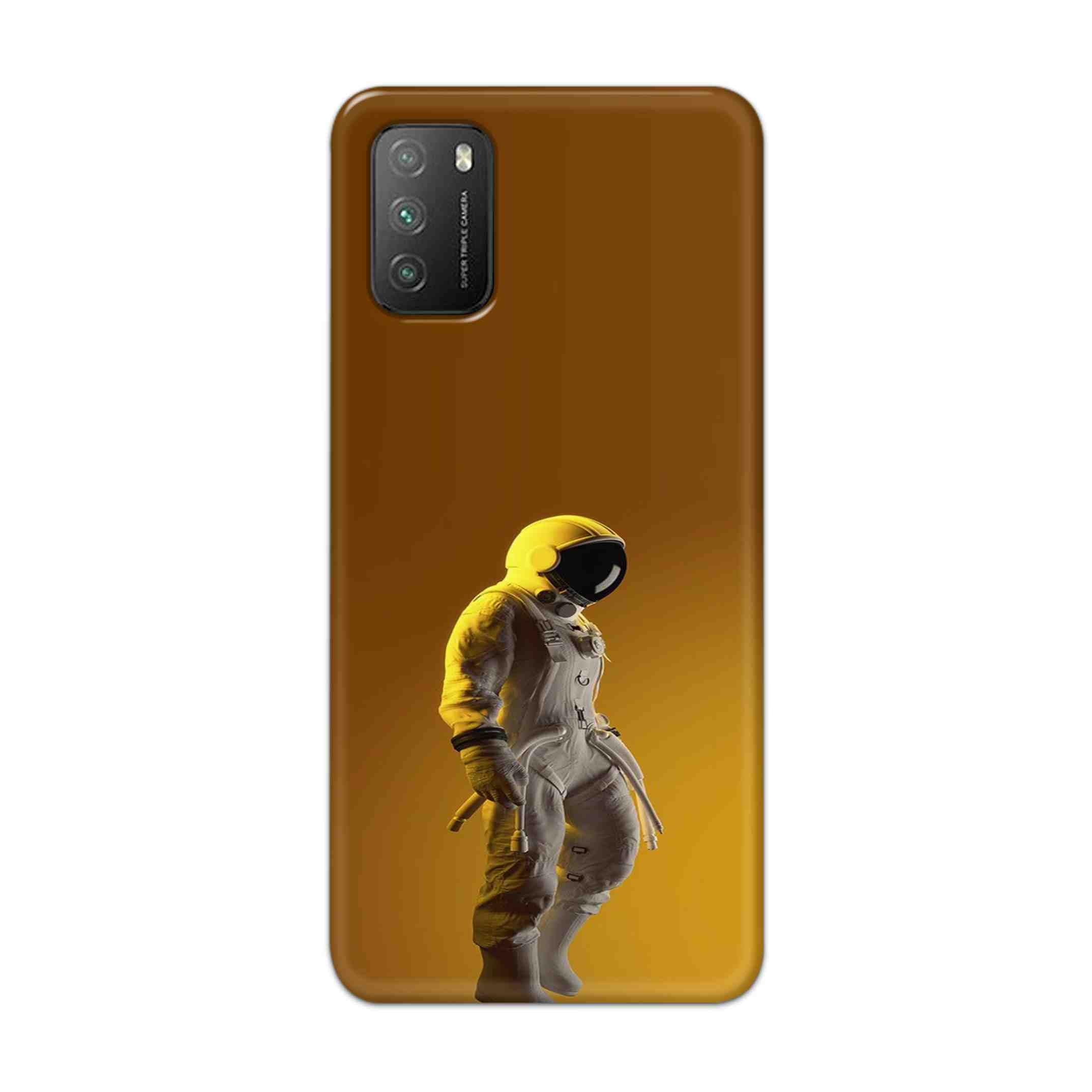 Buy Yellow Astronaut Hard Back Mobile Phone Case Cover For Poco M3 Online