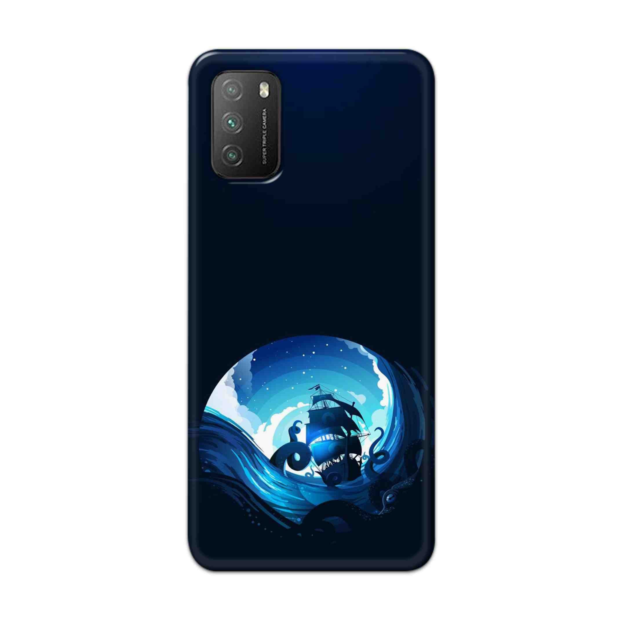 Buy Blue Sea Ship Hard Back Mobile Phone Case Cover For Poco M3 Online