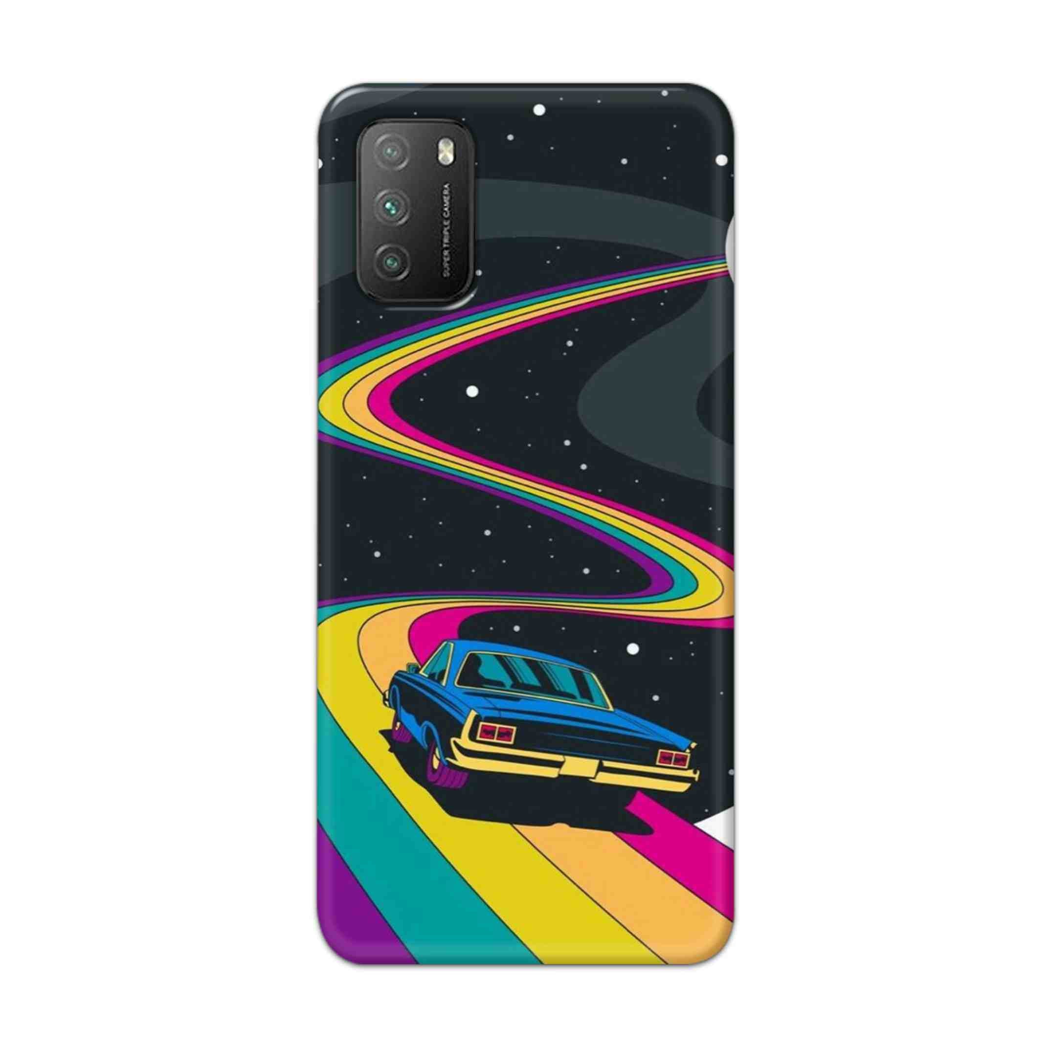 Buy  Neon Car Hard Back Mobile Phone Case Cover For Poco M3 Online