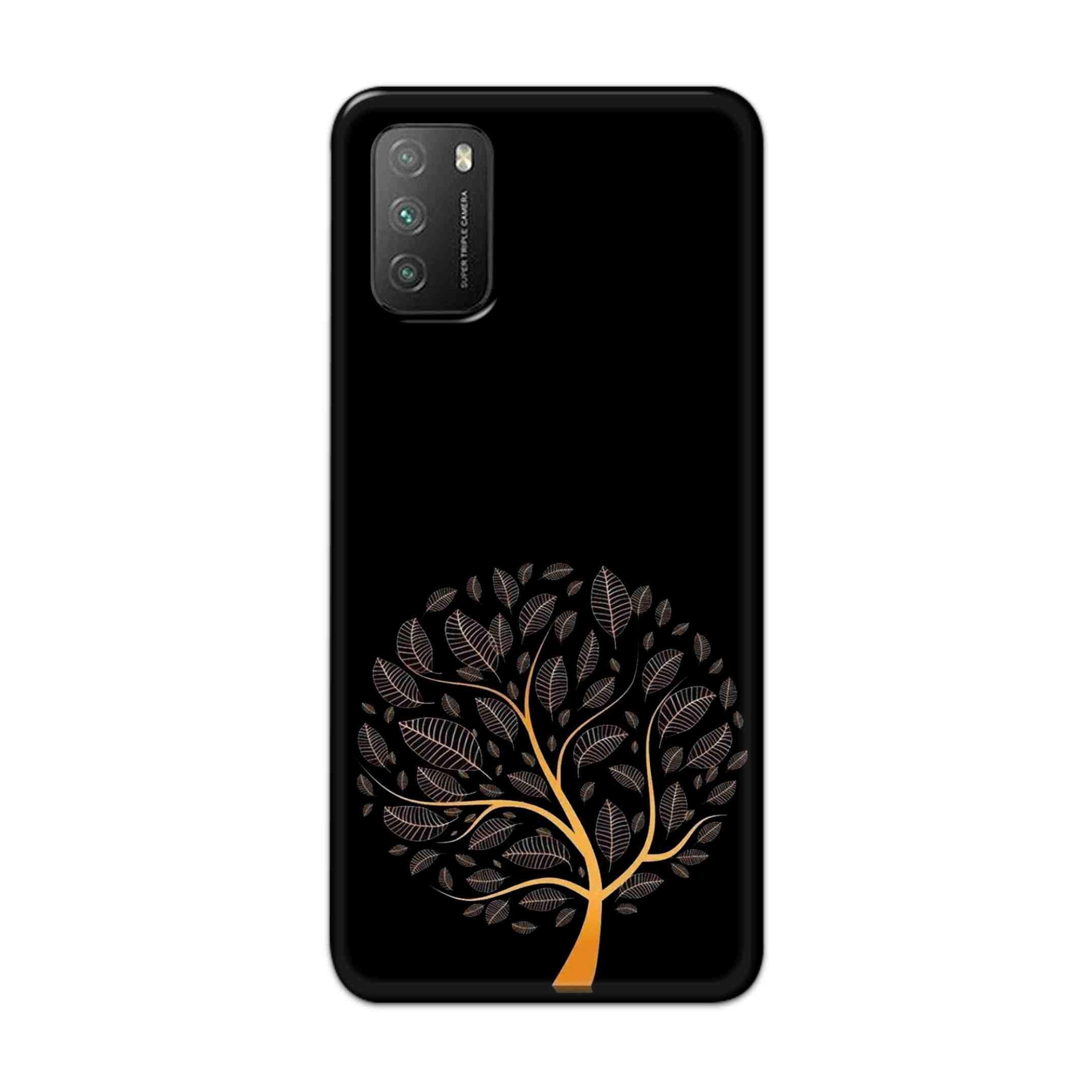 Buy Golden Tree Hard Back Mobile Phone Case Cover For Poco M3 Online