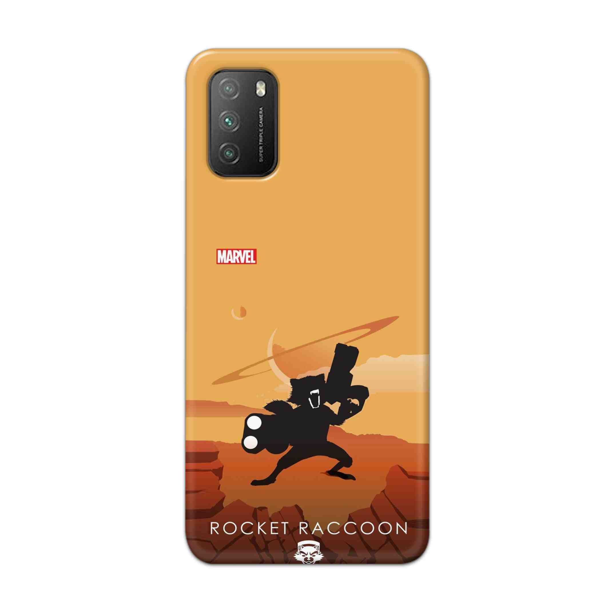 Buy Rocket Raccoon Hard Back Mobile Phone Case Cover For Poco M3 Online