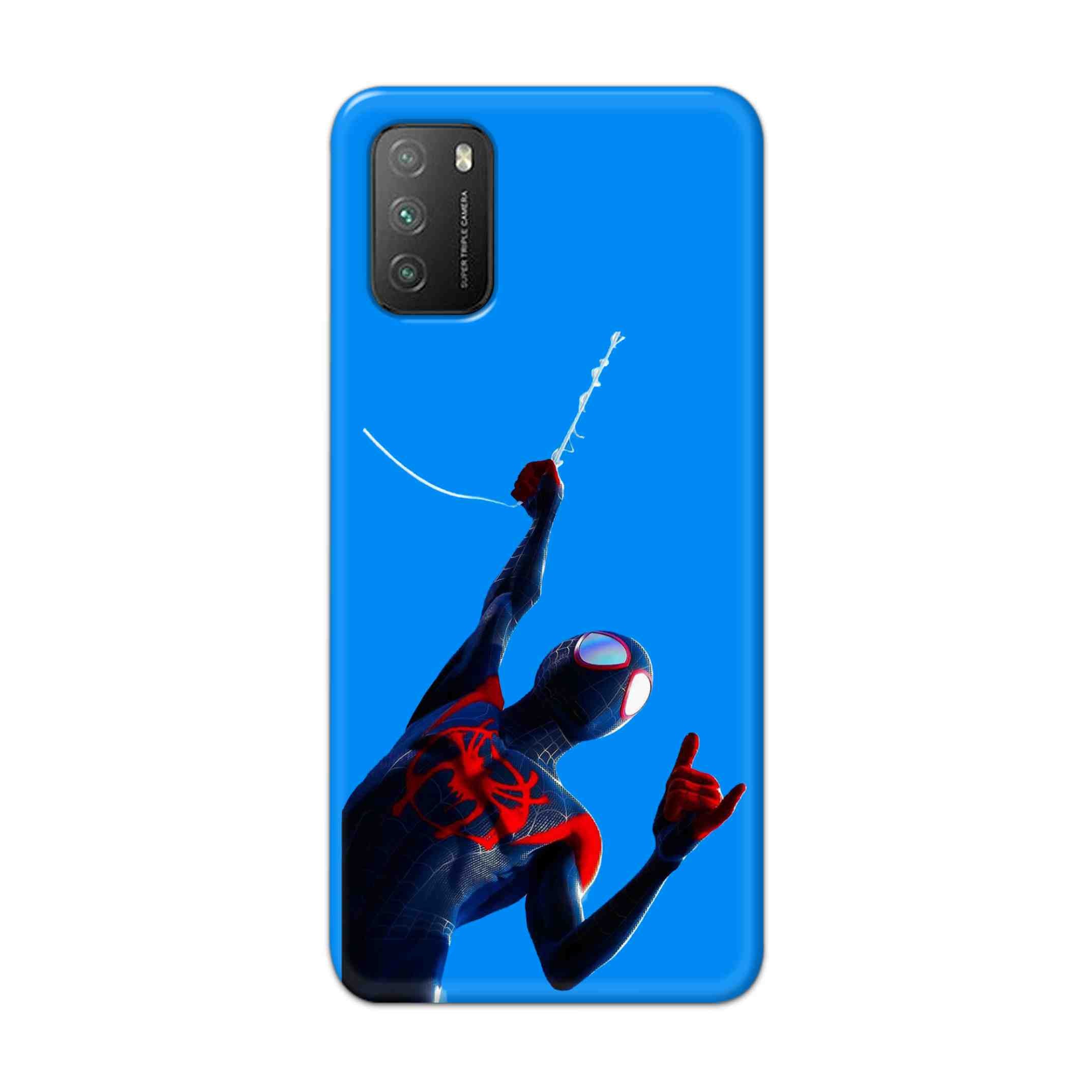 Buy Miles Morales Spiderman Hard Back Mobile Phone Case Cover For Poco M3 Online