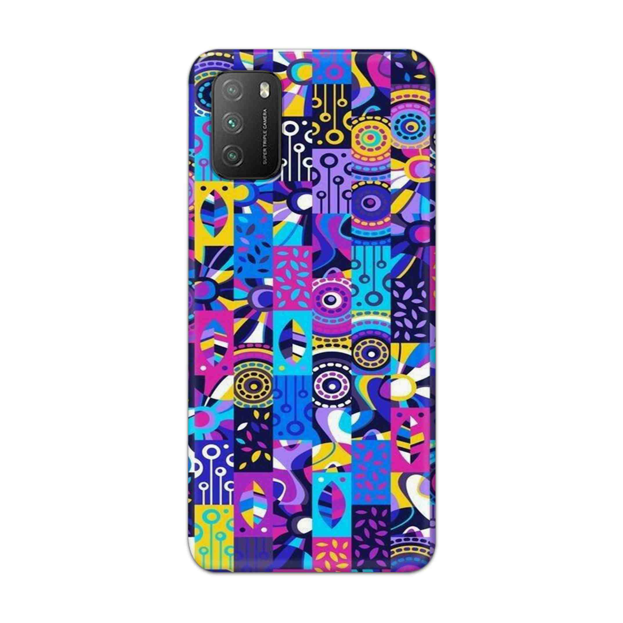 Buy Rainbow Art Hard Back Mobile Phone Case Cover For Poco M3 Online