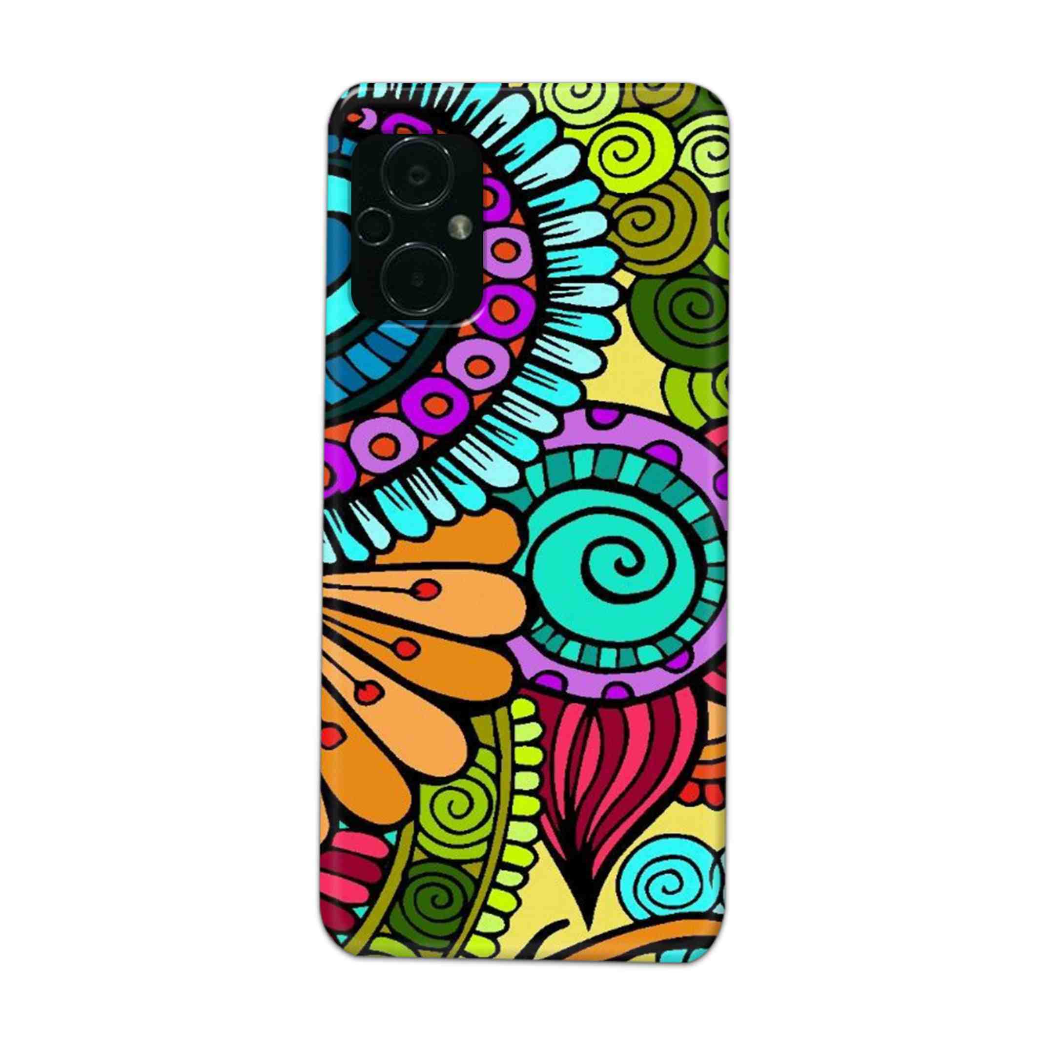 Buy Green Flower Hard Back Mobile Phone Case/Cover For Poco M5 Online