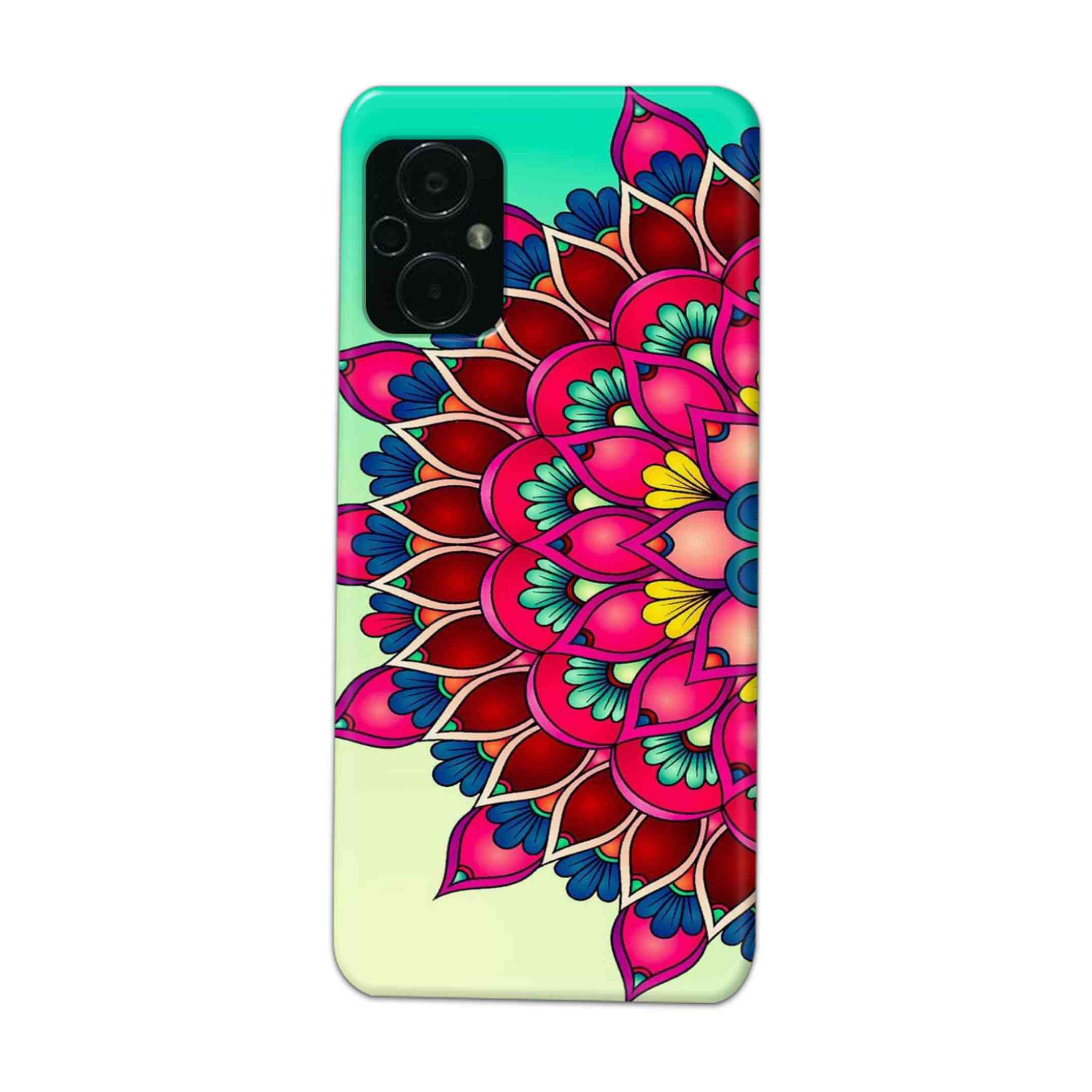 Buy Lotus Mandala Hard Back Mobile Phone Case/Cover For Poco M5 Online