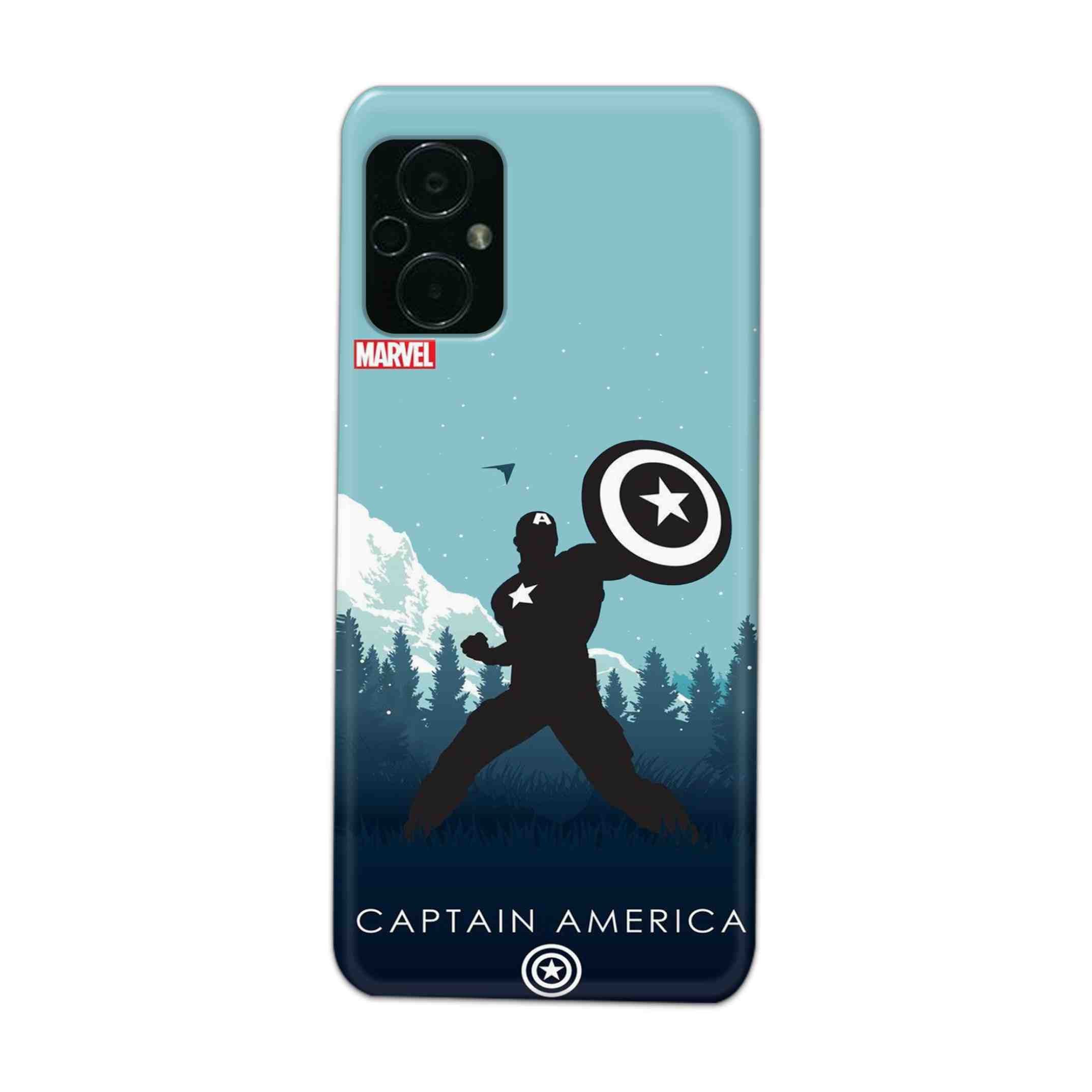 Buy Captain America Hard Back Mobile Phone Case/Cover For Poco M5 Online