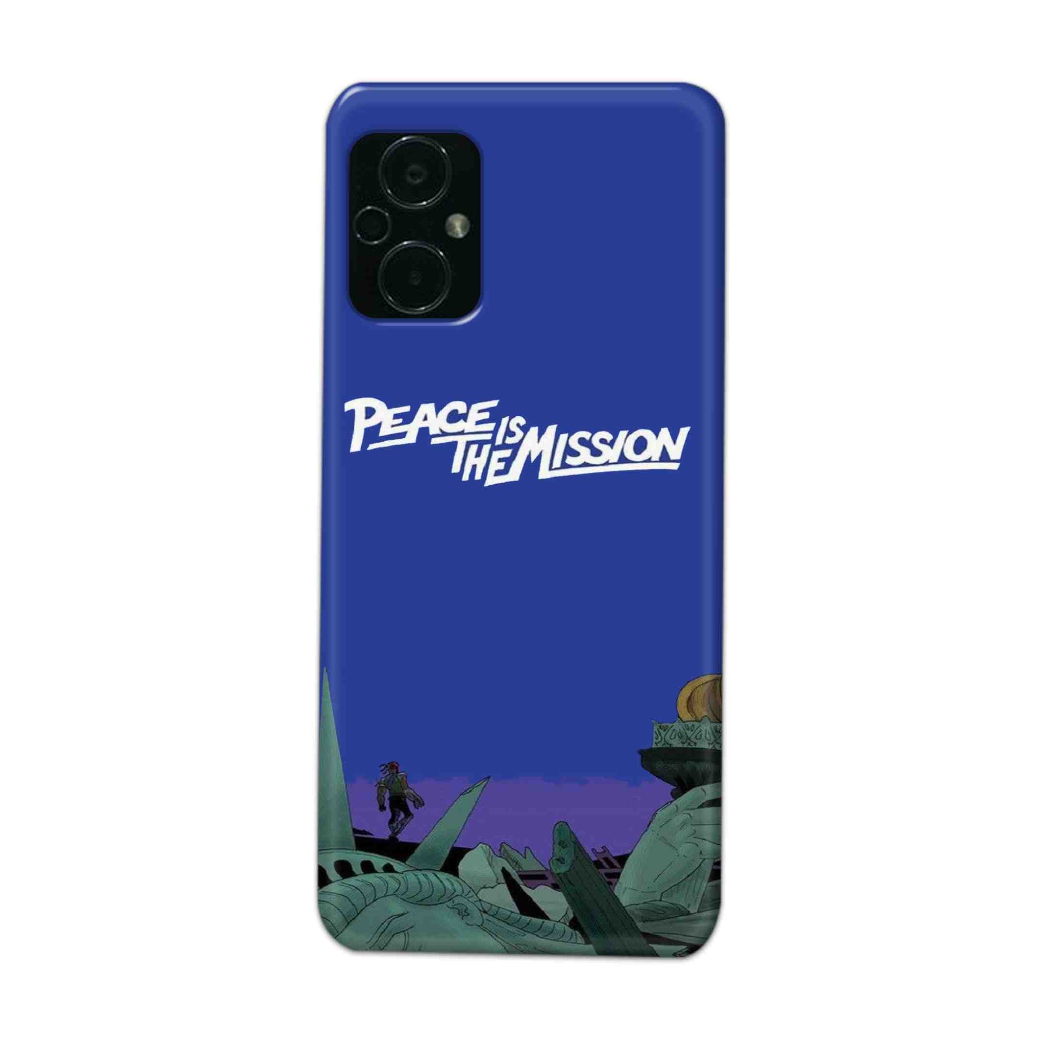 Buy Peace Is The Misson Hard Back Mobile Phone Case/Cover For Poco M5 Online